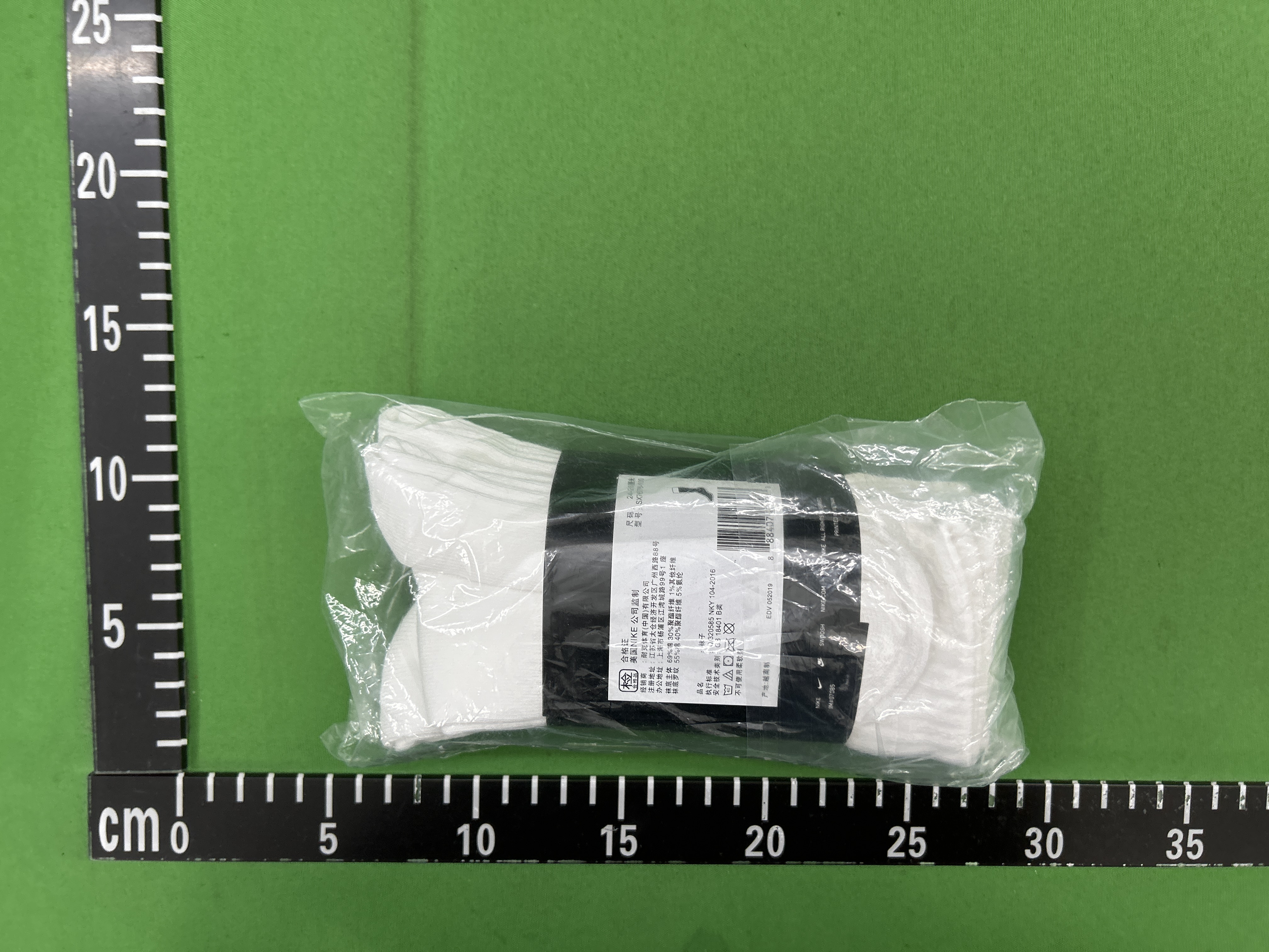 Foto QC 6 de Nike Everyday No-Show Socks Lightweight White Black