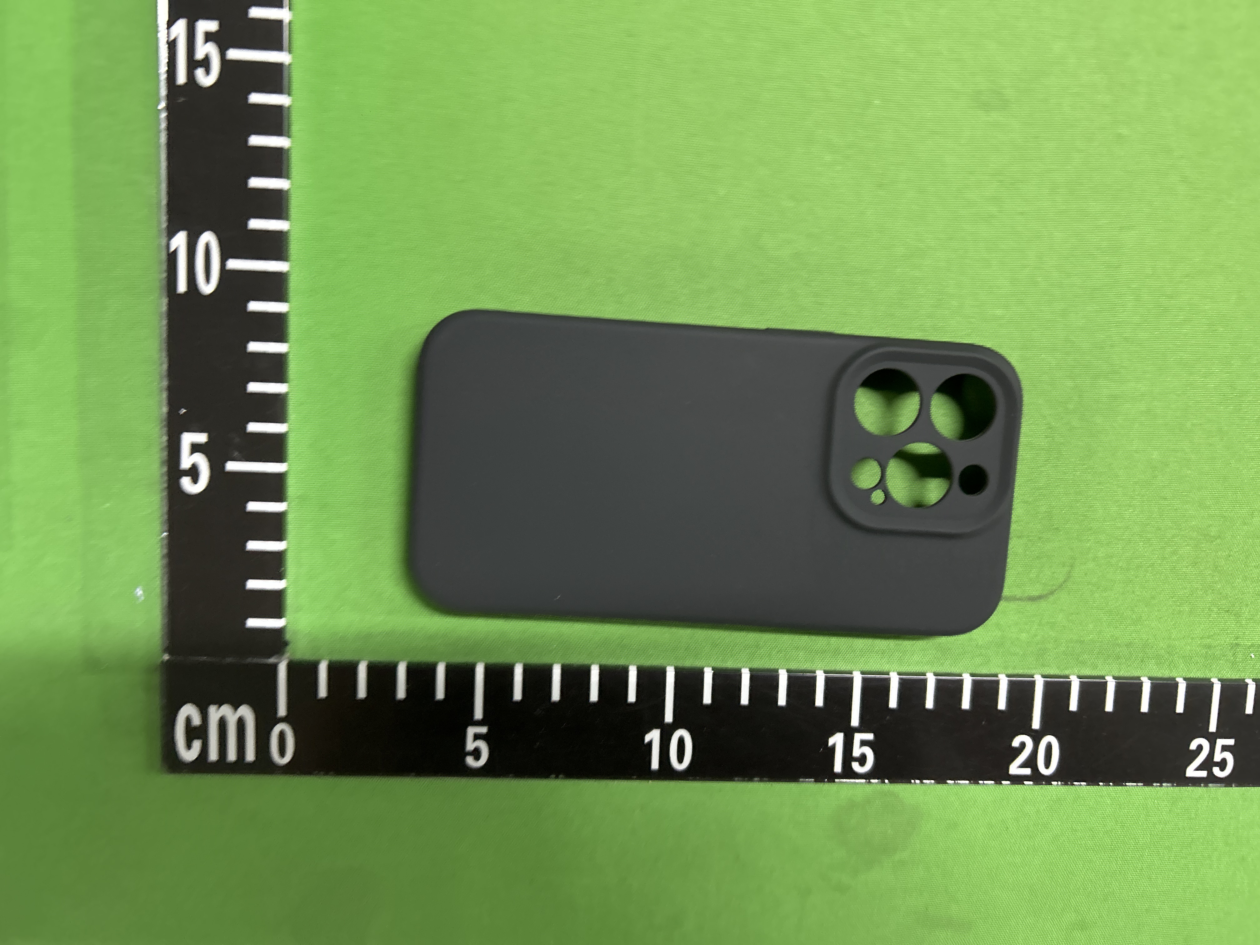 Foto QC 8 de Stone Island Logo Print Case for iPhone 15 Pro Max Black
