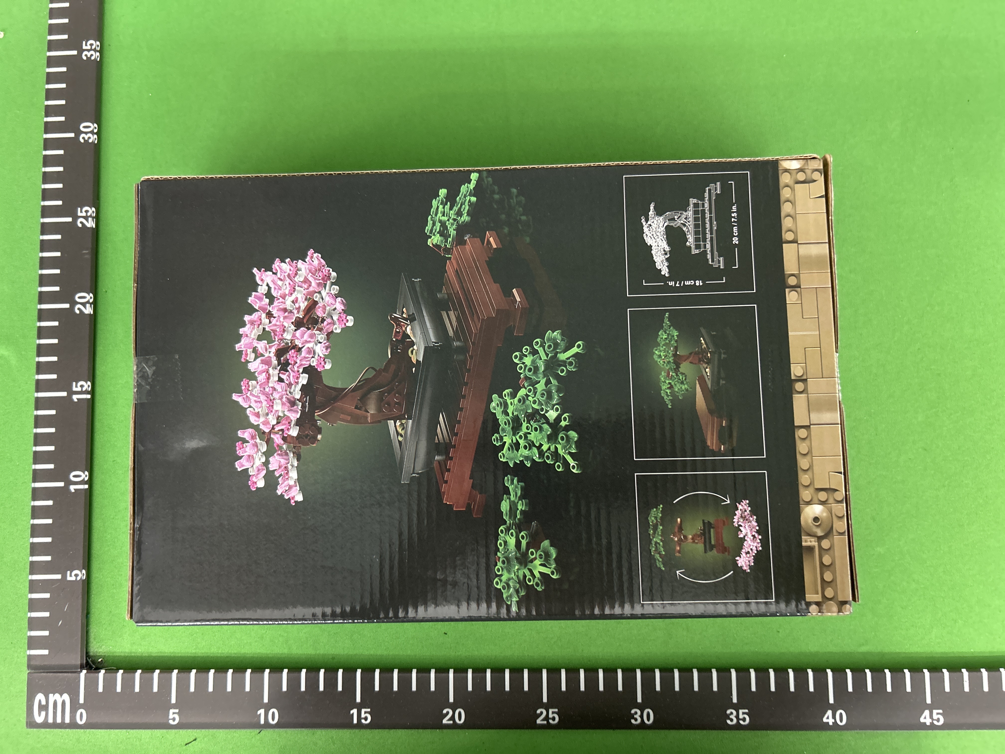 Foto QC 4 de Other Botanical Collection Bonsai Tree 8869 ABS Plastic Building Blocks Toy