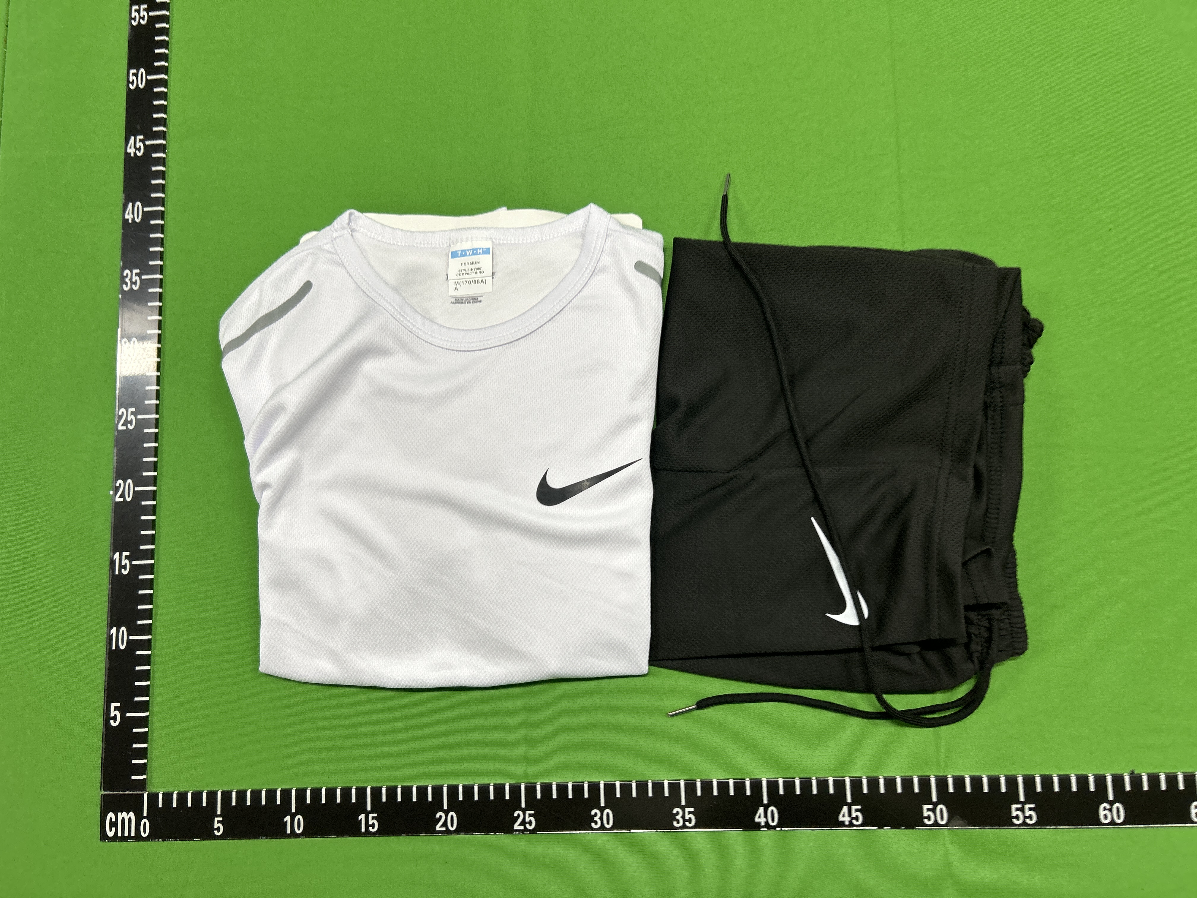 Foto QC 1 de Nike T-shirt Swoosh Half-Zip Long-Sleeve Black