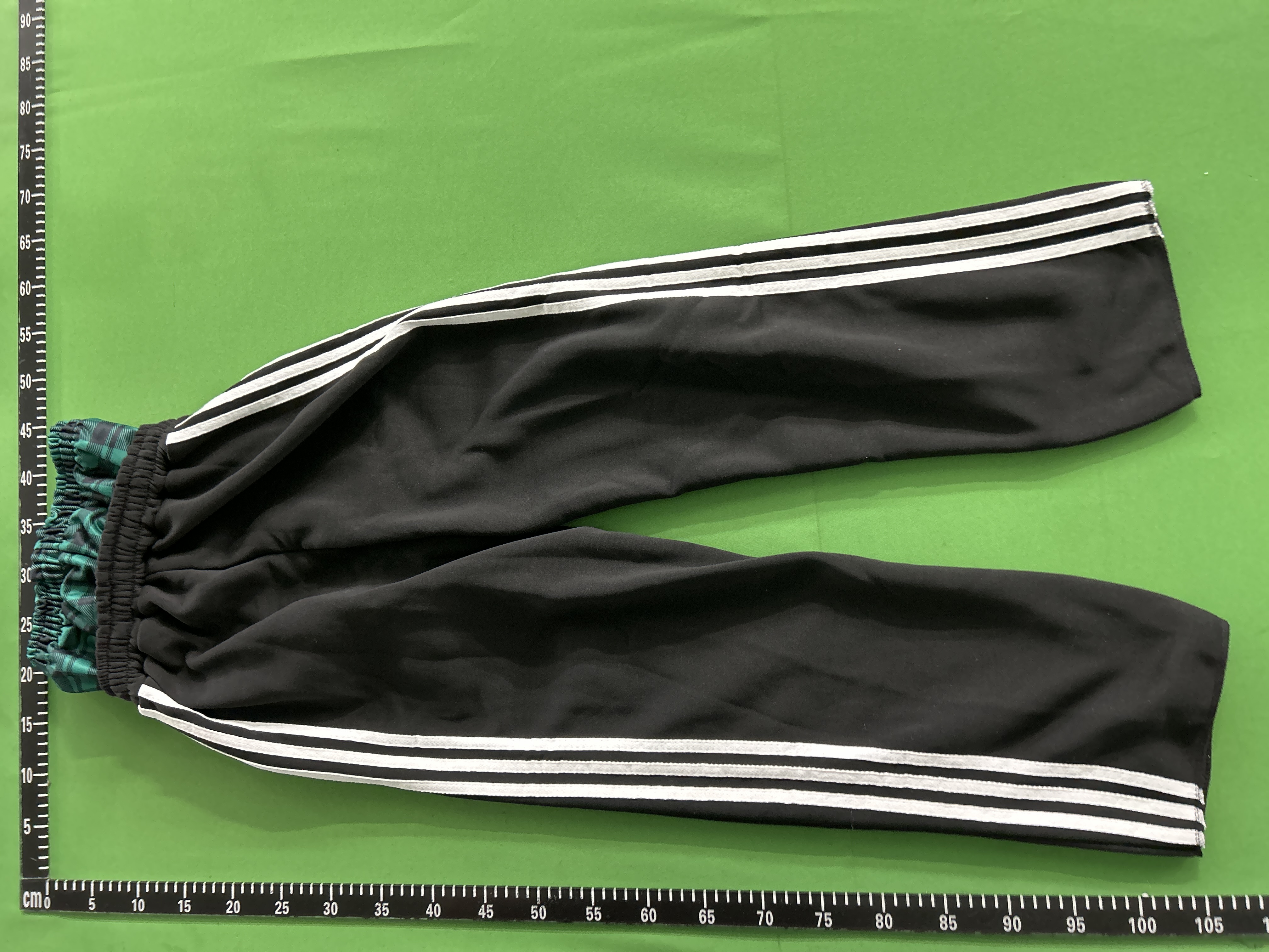 Foto QC 8 de Other Sweatpants Wide Leg Striped Double Waist Grey Red