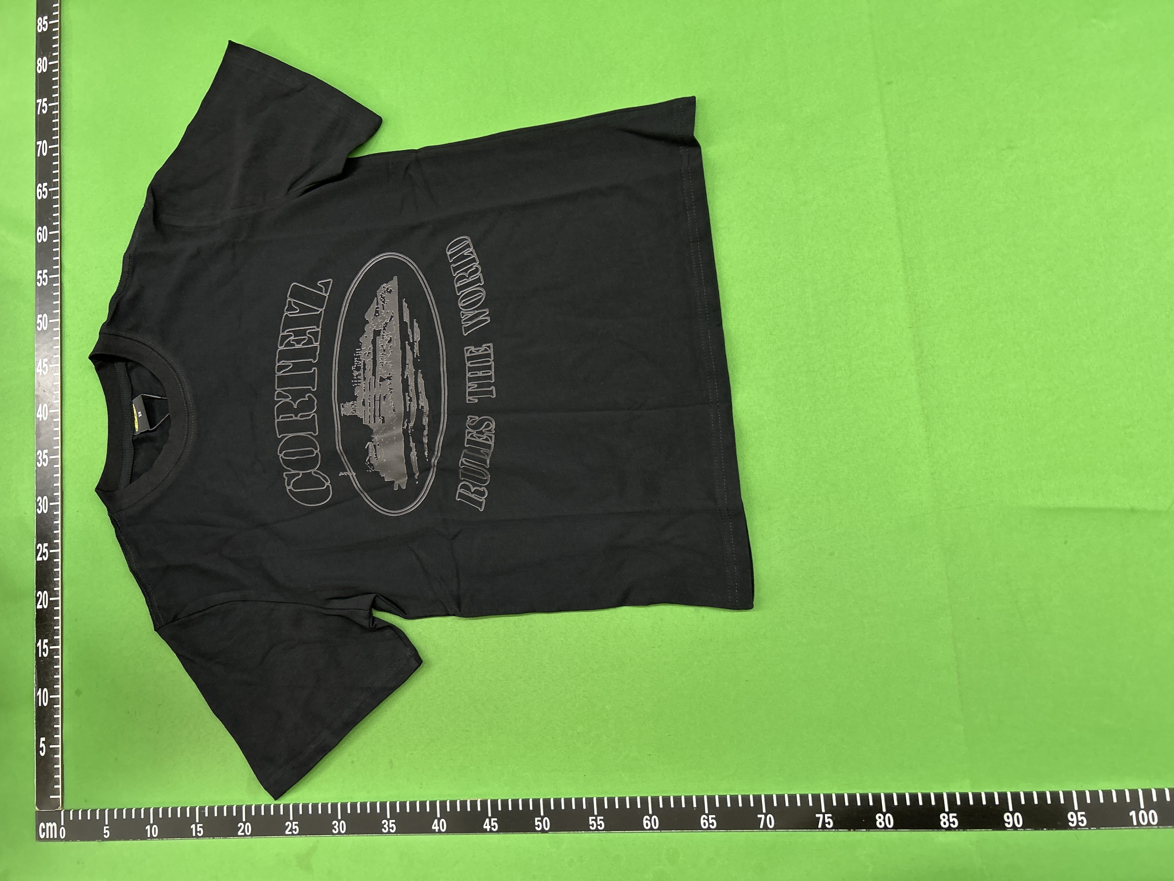 Foto QC 3 de Amiri T-shirt AGT Channel Spray Black
