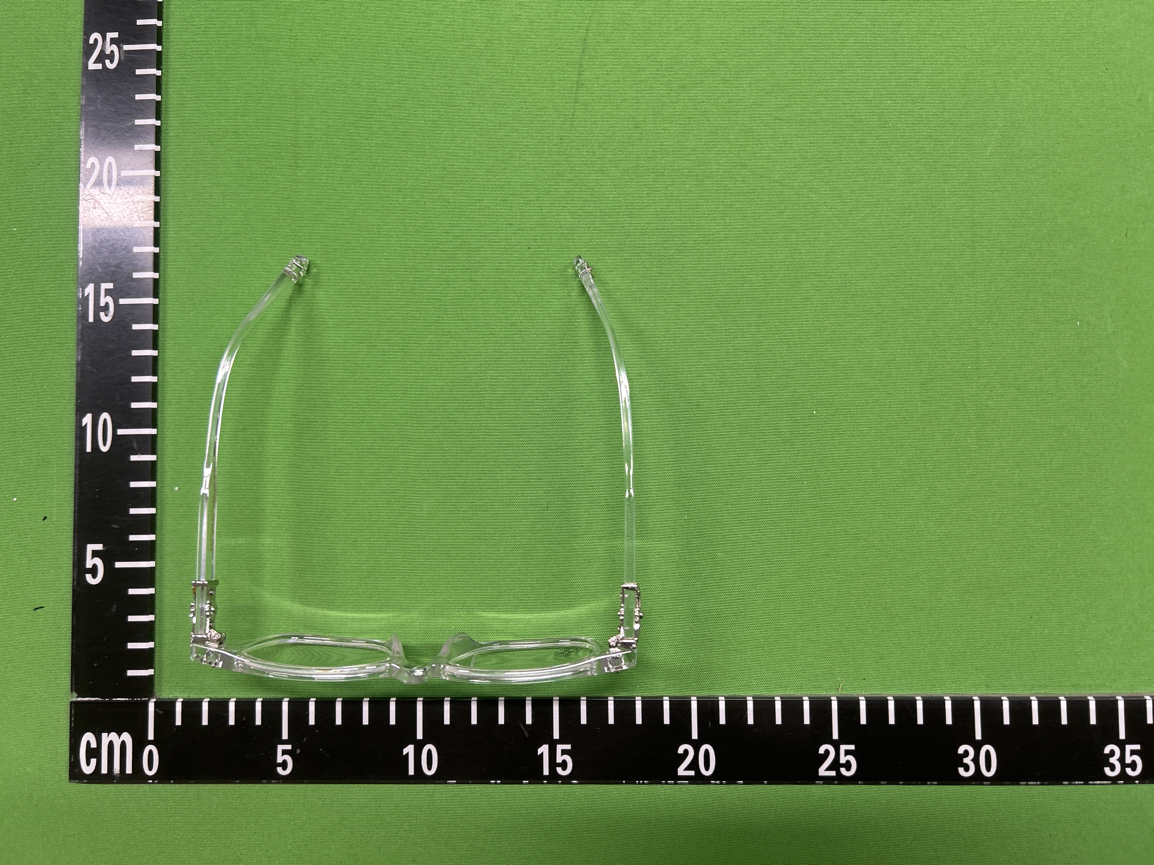 Foto QC 3 de Chrome Hearts Square-Frame Acetate Optical Clear (6073)