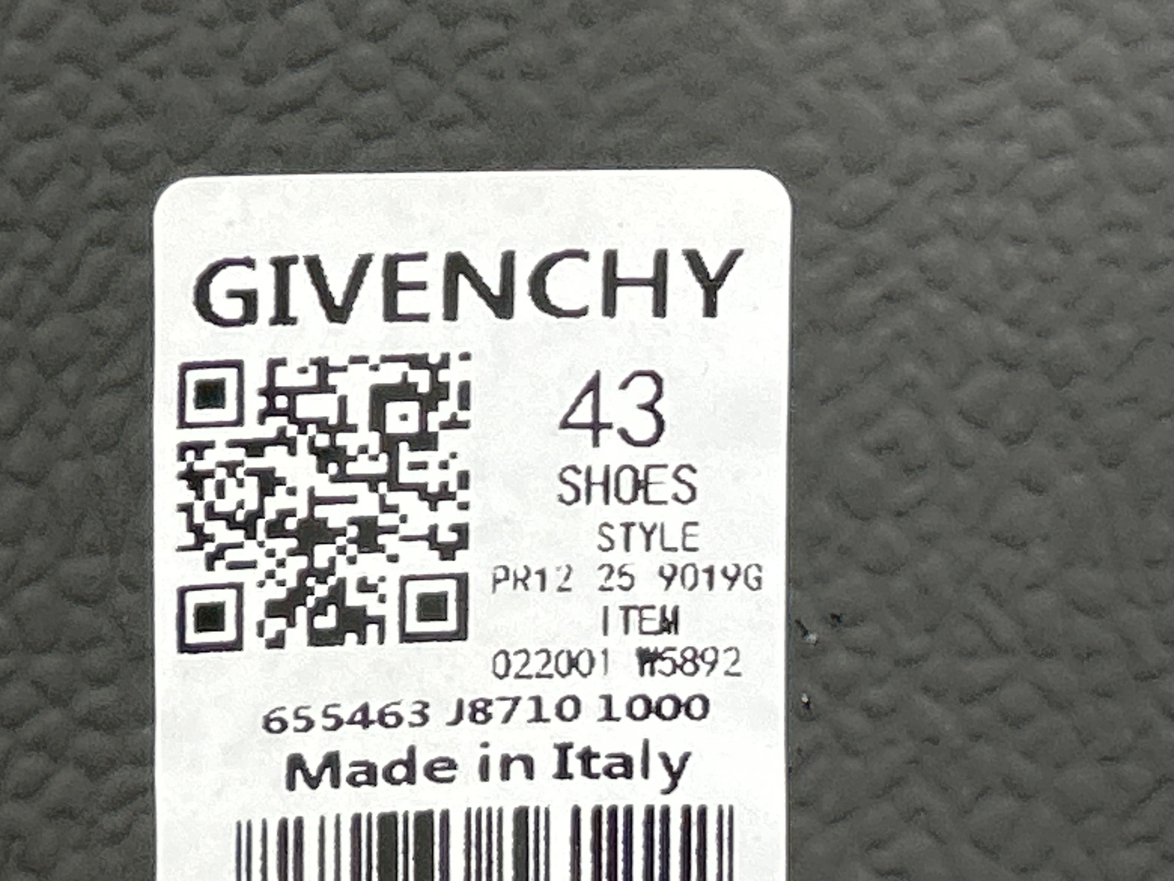 Foto QC 7 de Givenchy Logo Slide Rubber Black BE001NE01T 001