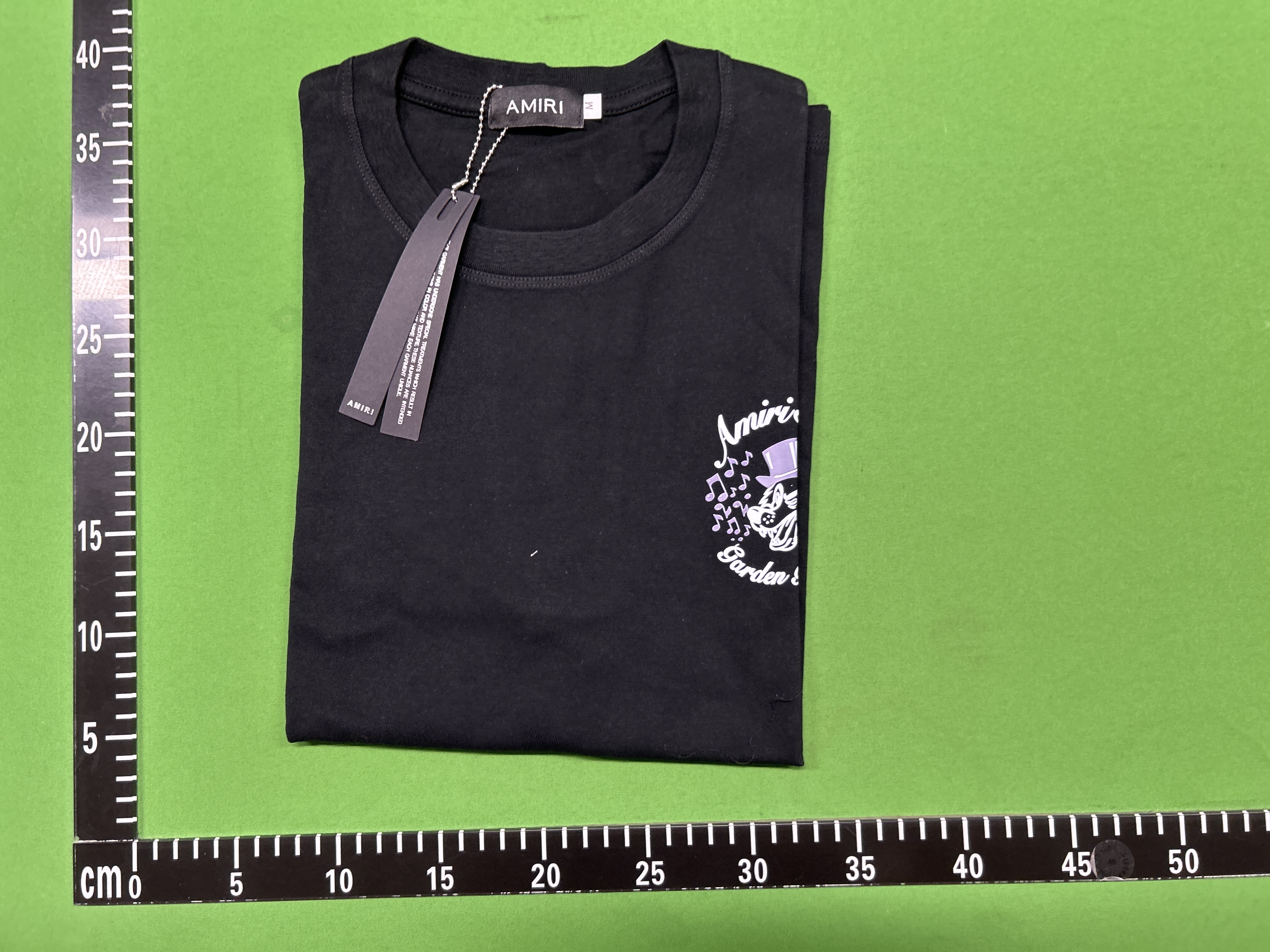 Foto QC 5 de AMIRI The Webster T-shirt Palm Springs Bones Black