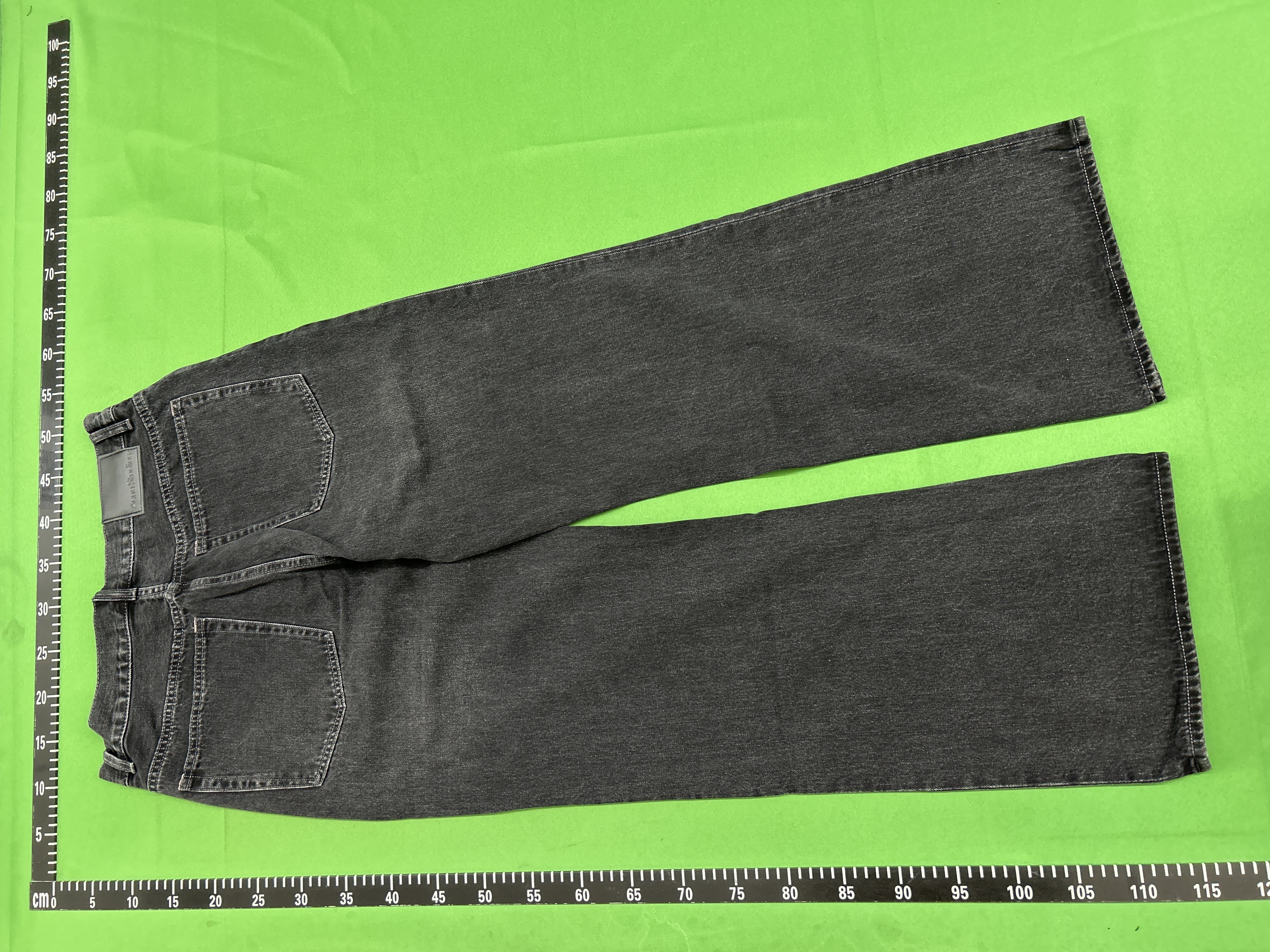Foto QC 8 de Acne Studios 2021M Jeans Relaxed Bootcut Washed Black