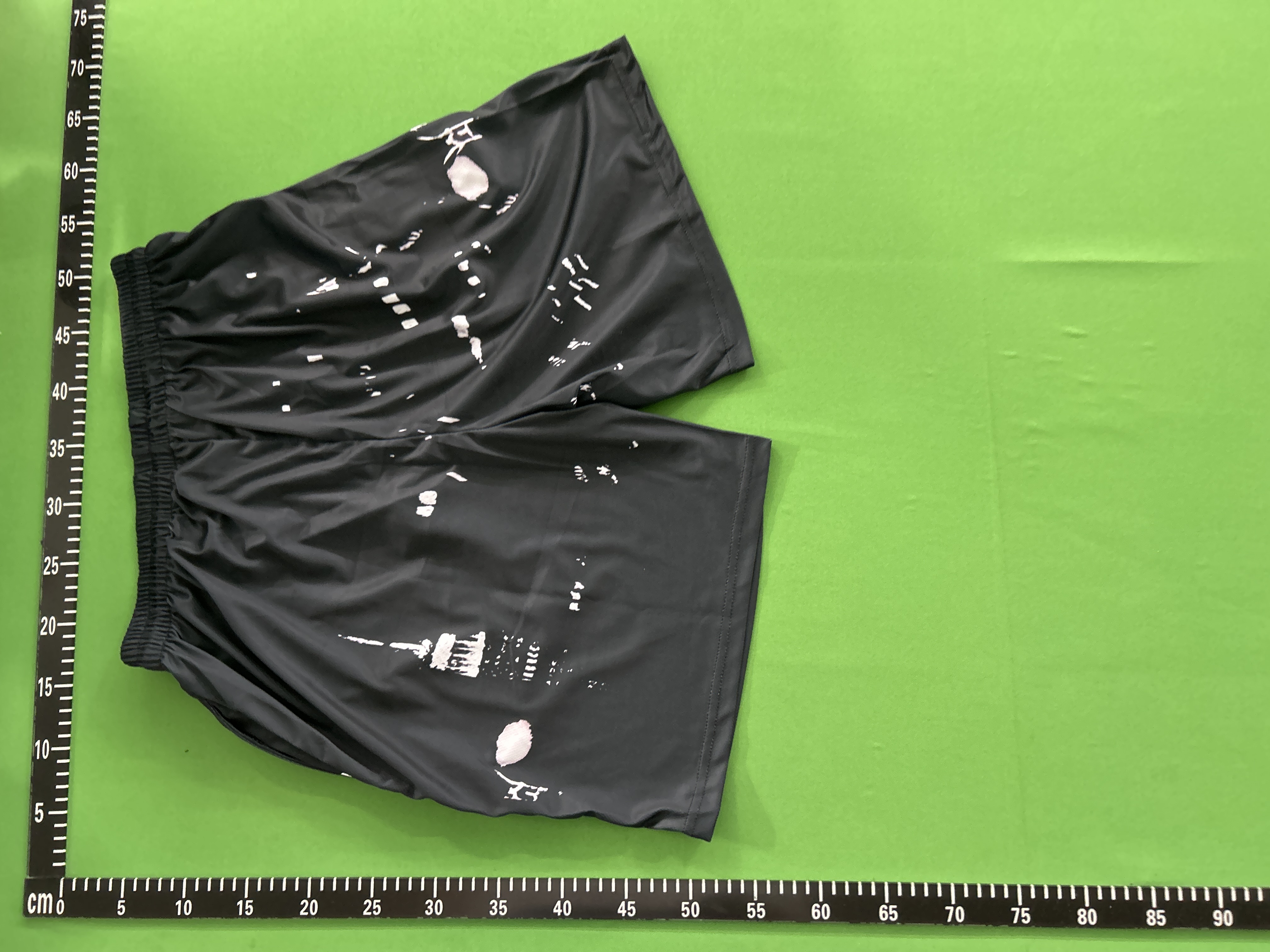 Foto QC 6 de Eric Emanuel Basic Short Basketball Shorts Skyline Mesh Black