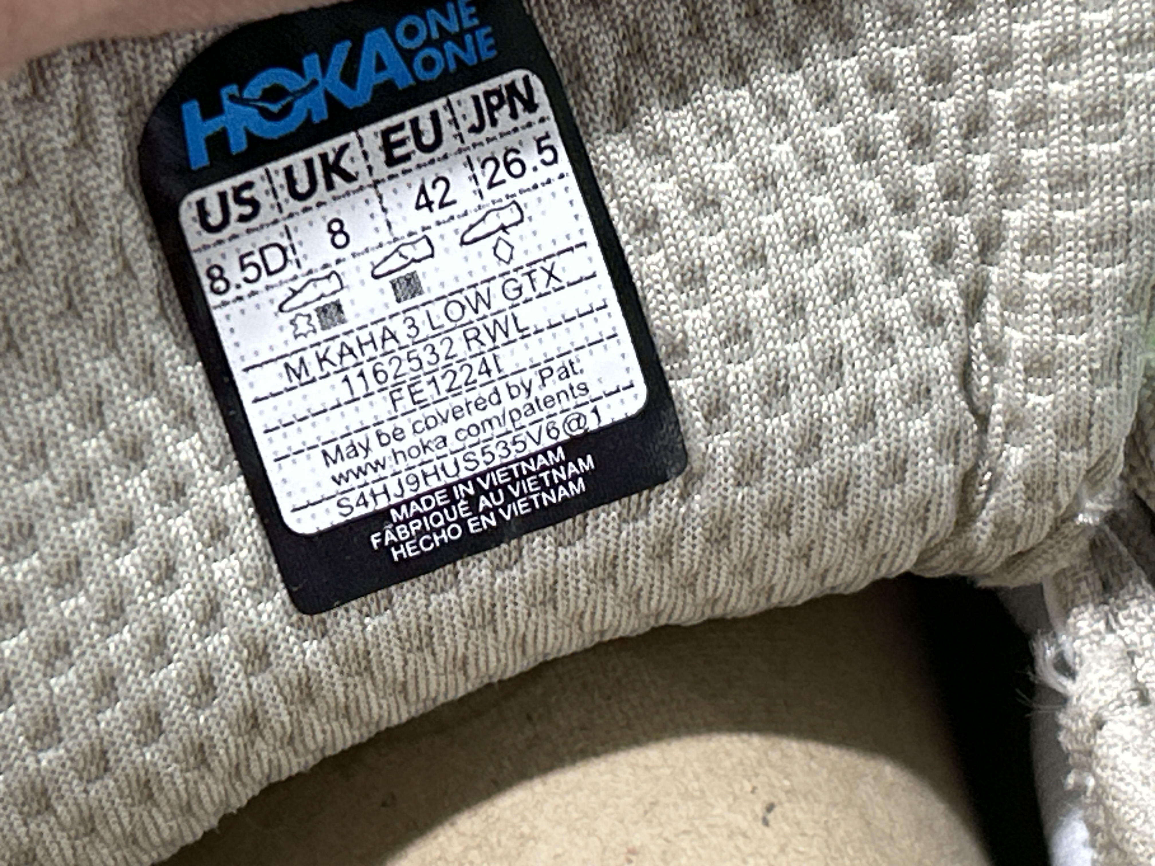 Foto QC 8 de Hoka One One Kaha 2 Low GTX Black