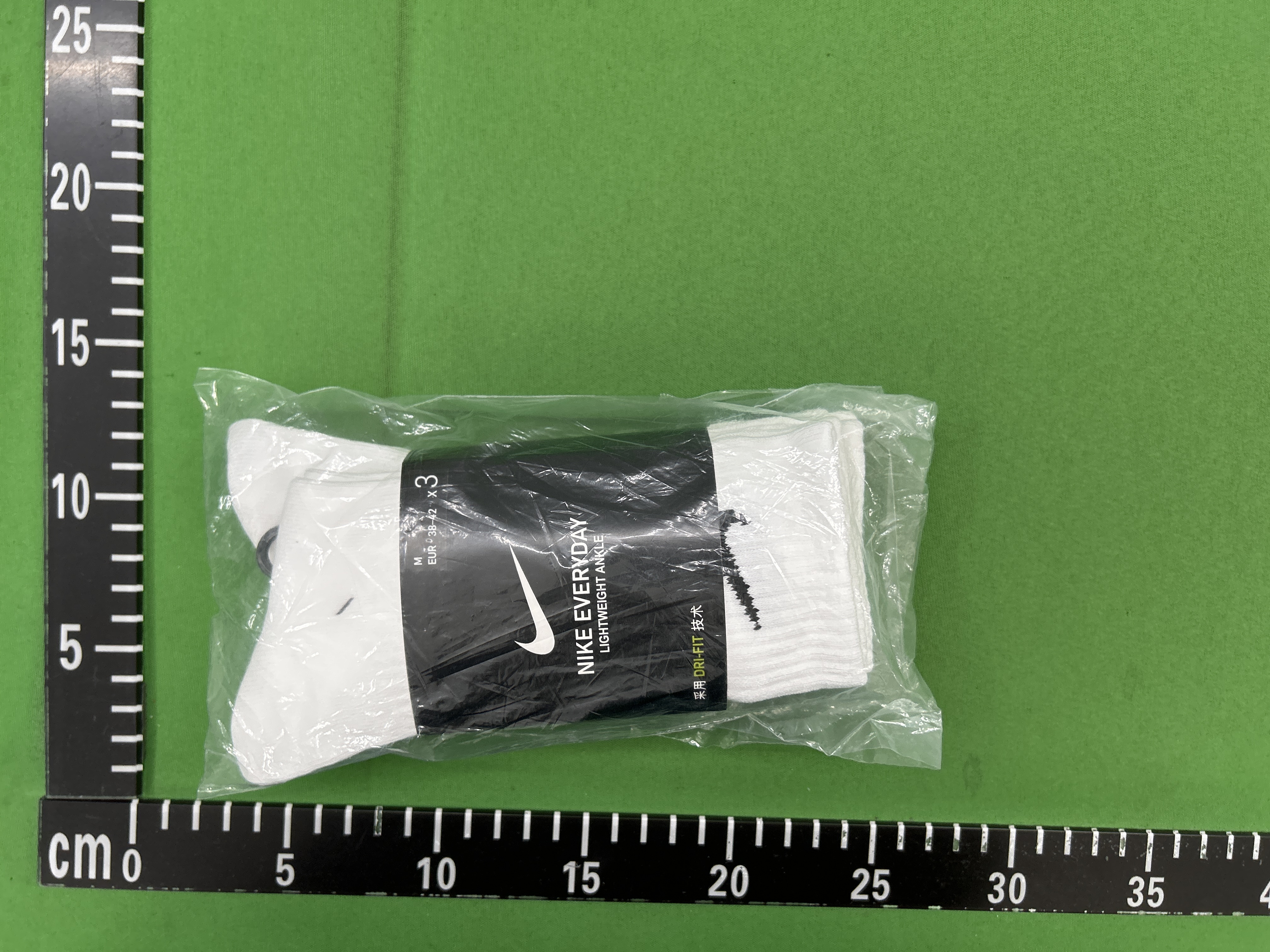 Foto QC 5 de Nike Everyday No-Show Socks Lightweight White Black