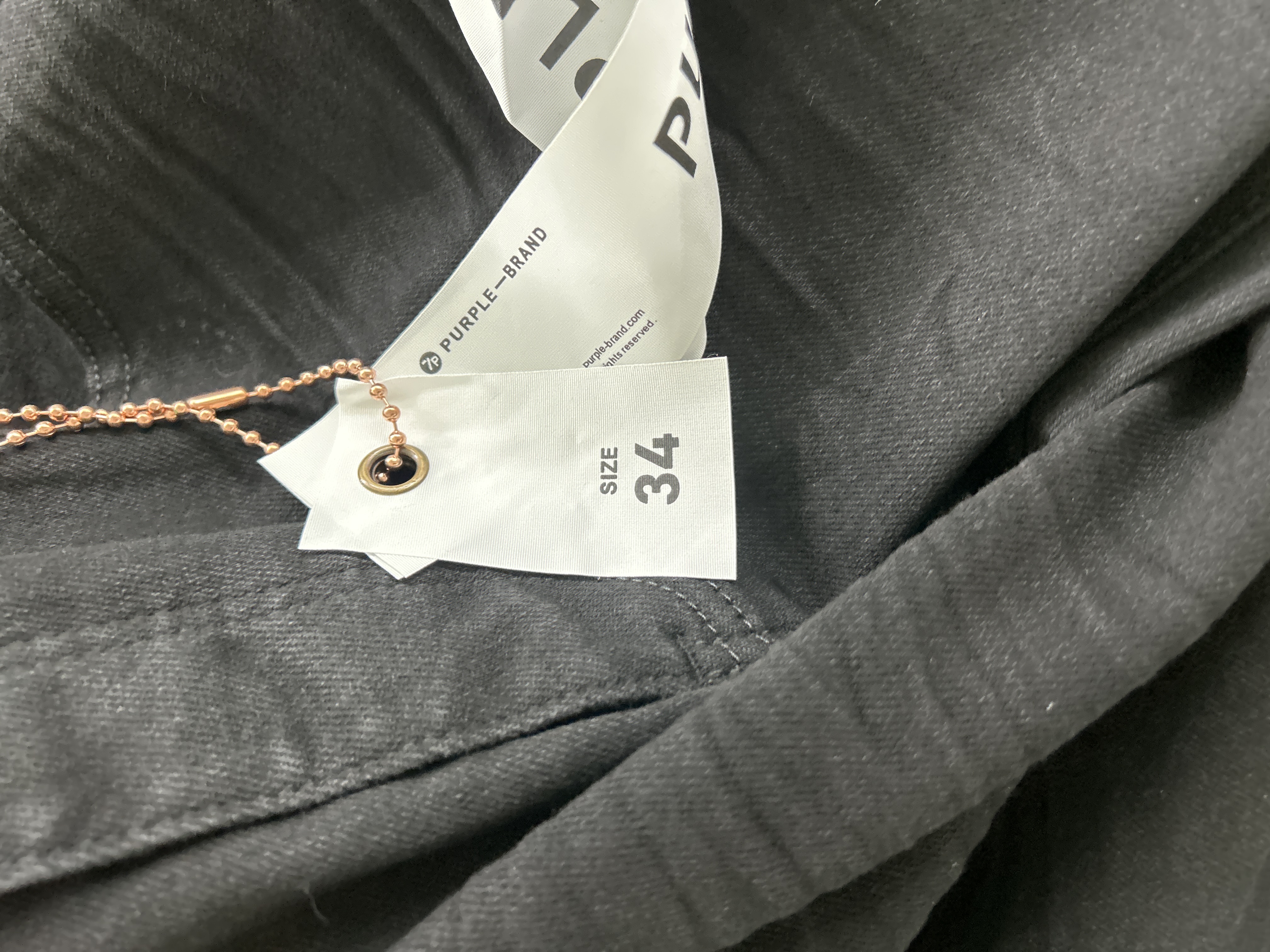 Foto QC 8 de Purple Brand Jeans Distressed Slim Blue