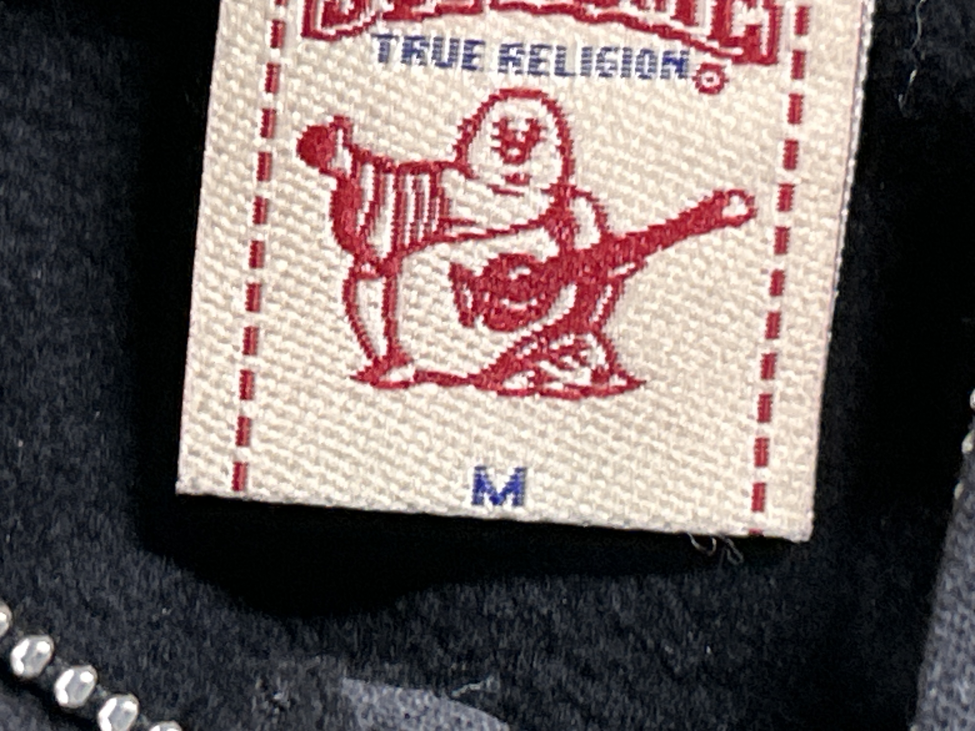 Foto QC 2 de True Religion Zip Sweater Washed Graphic Black