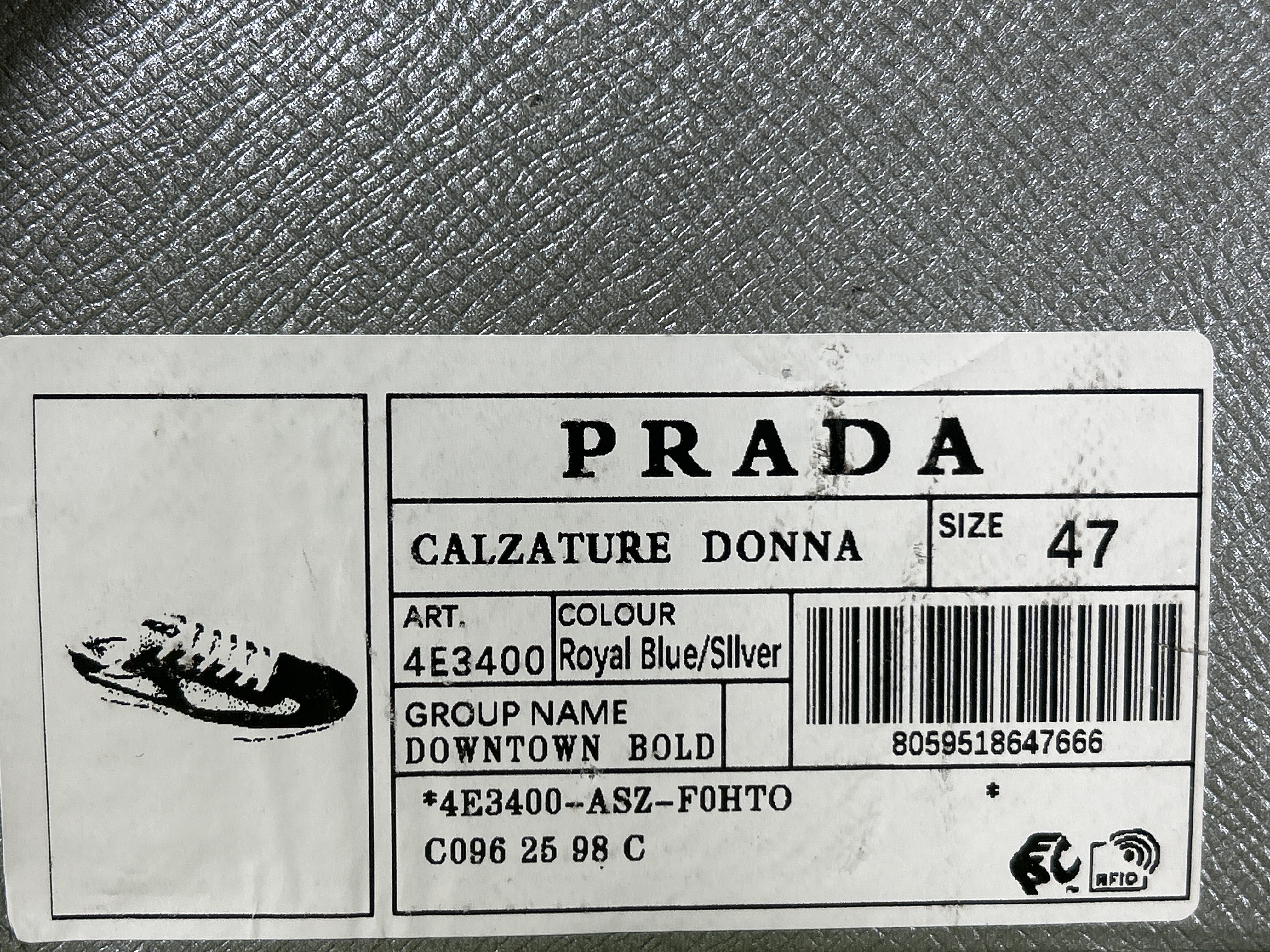 Foto QC 1 de Prada America's Cup Patent Leather Mesh Sneakers Black