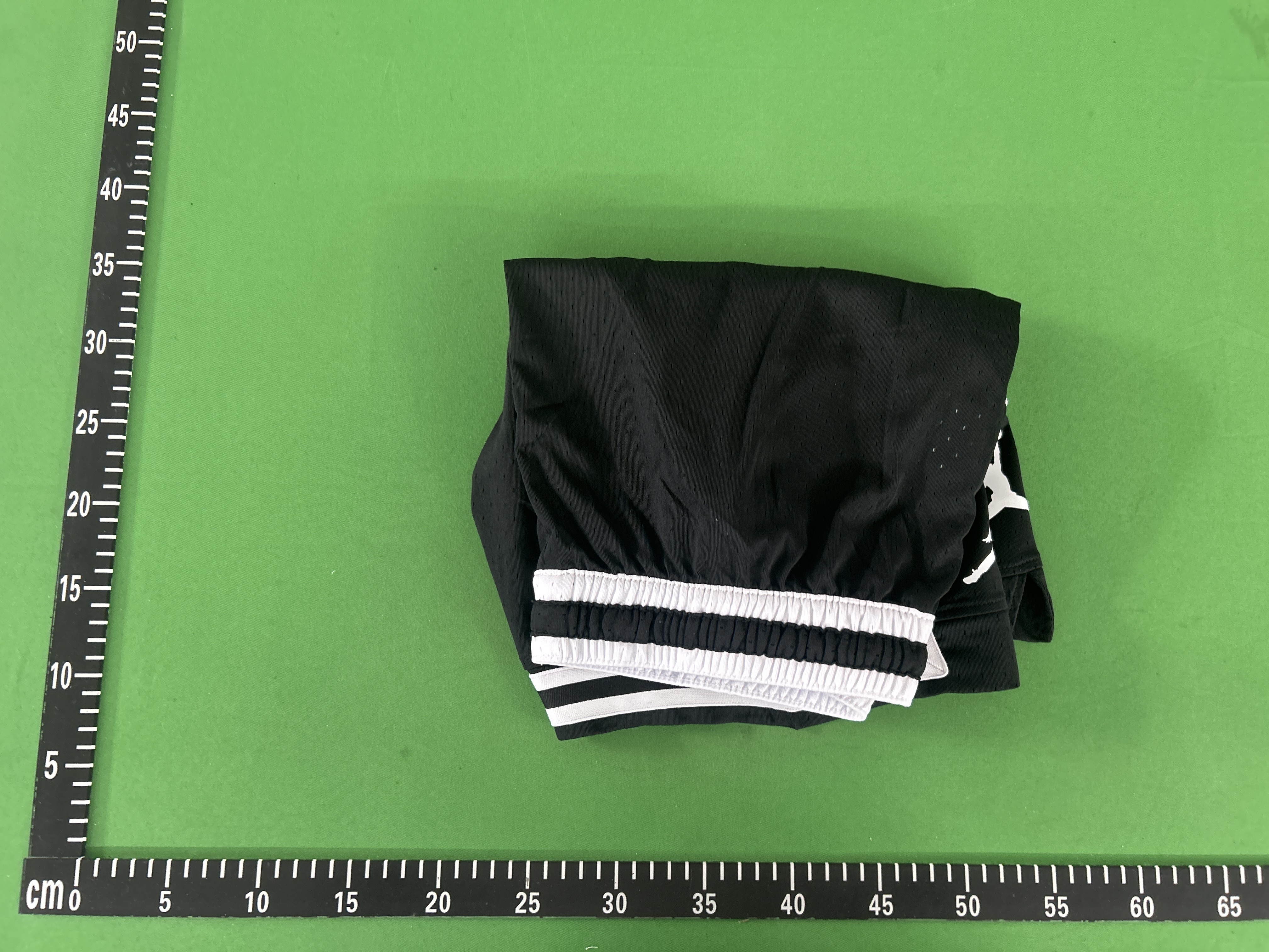 Foto QC 8 de Jordan Basketball Shorts Mesh White Black