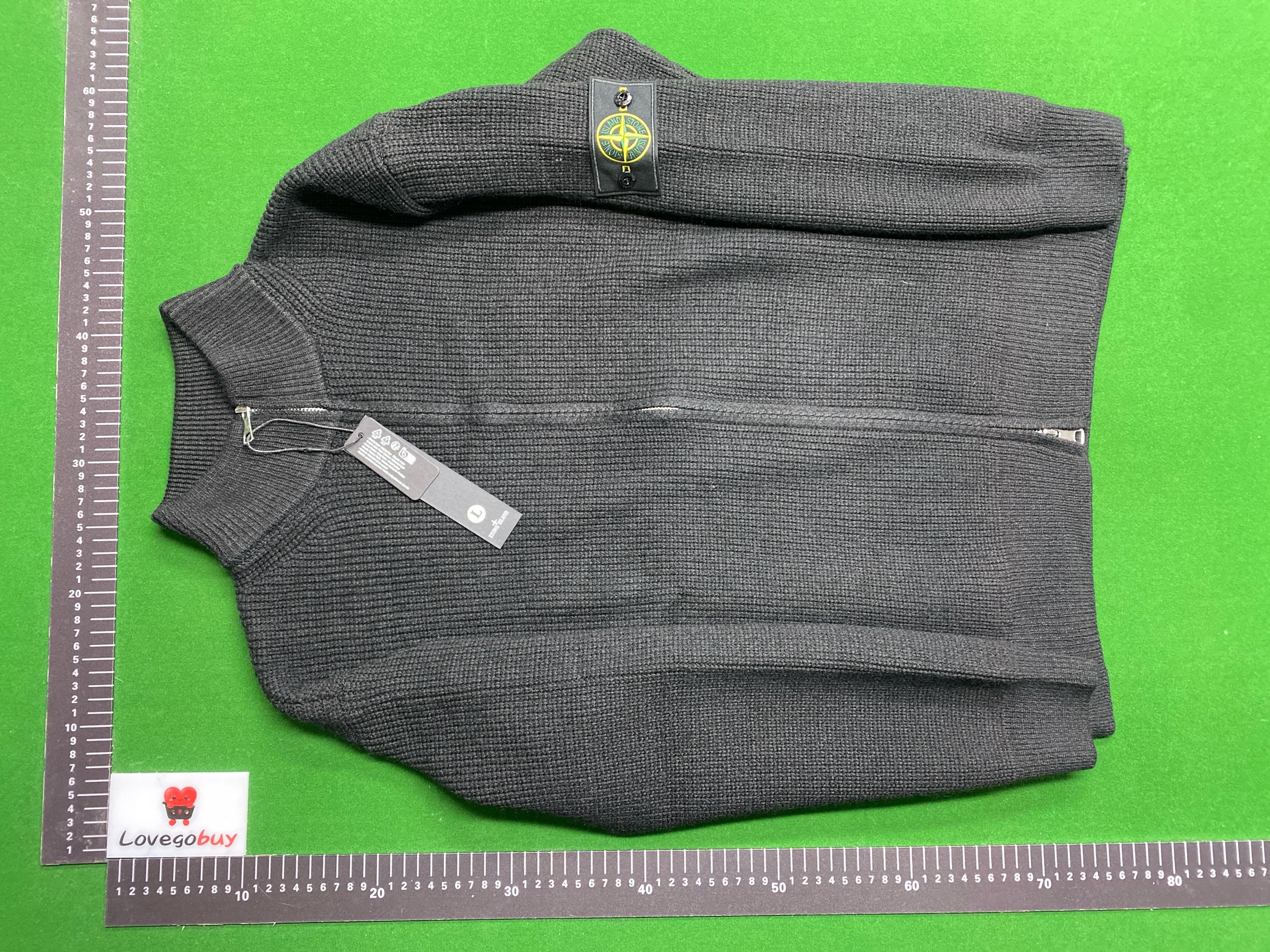 Foto QC 5 de Gucci Denim Jacket Jumbo GG Monogram Black