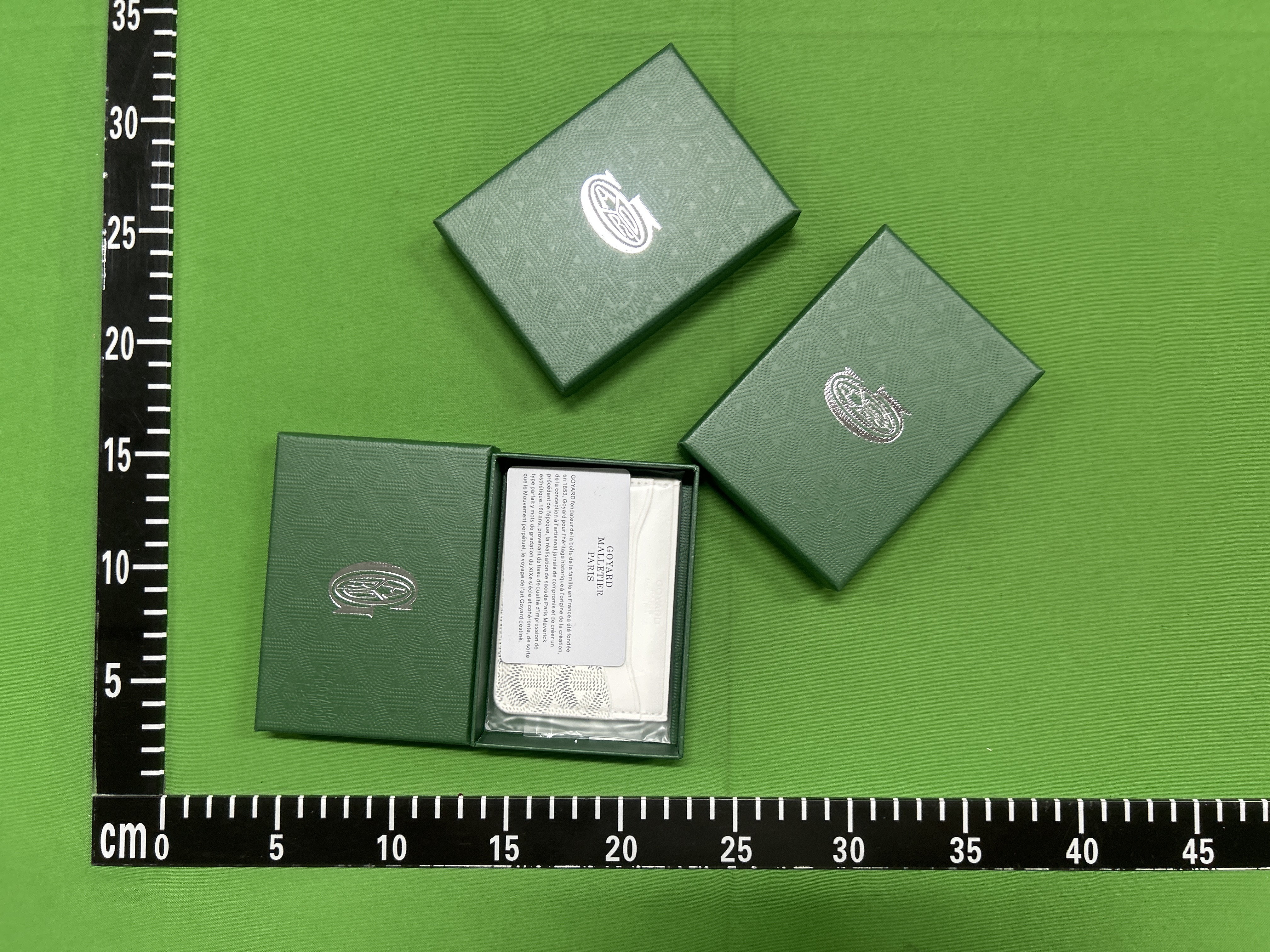 Foto QC 4 de Goyard Saint Sulpice Card Holder Goyardine Orange