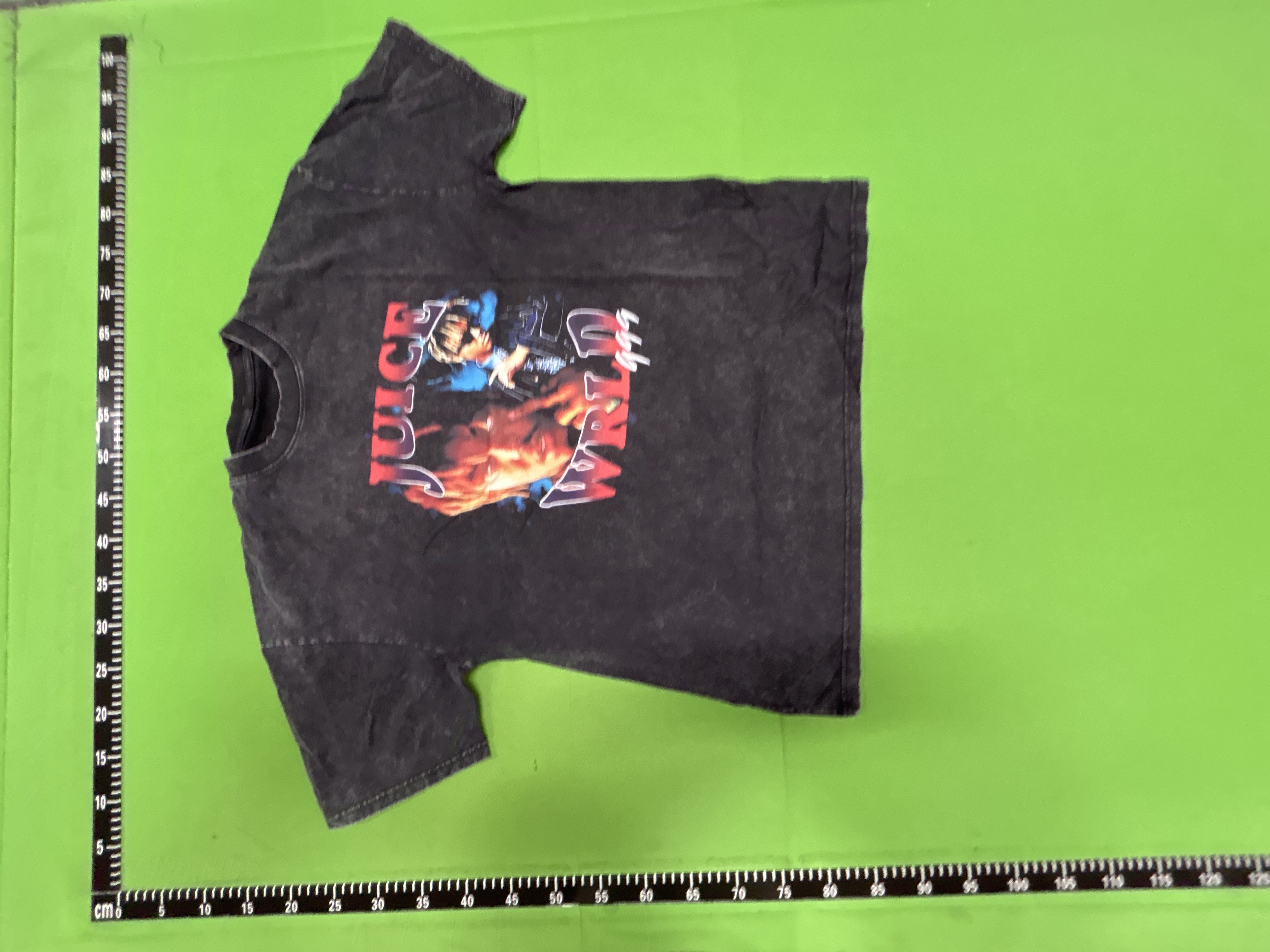Foto QC 3 de Other T-shirt Blank Vintage Acid Wash Black