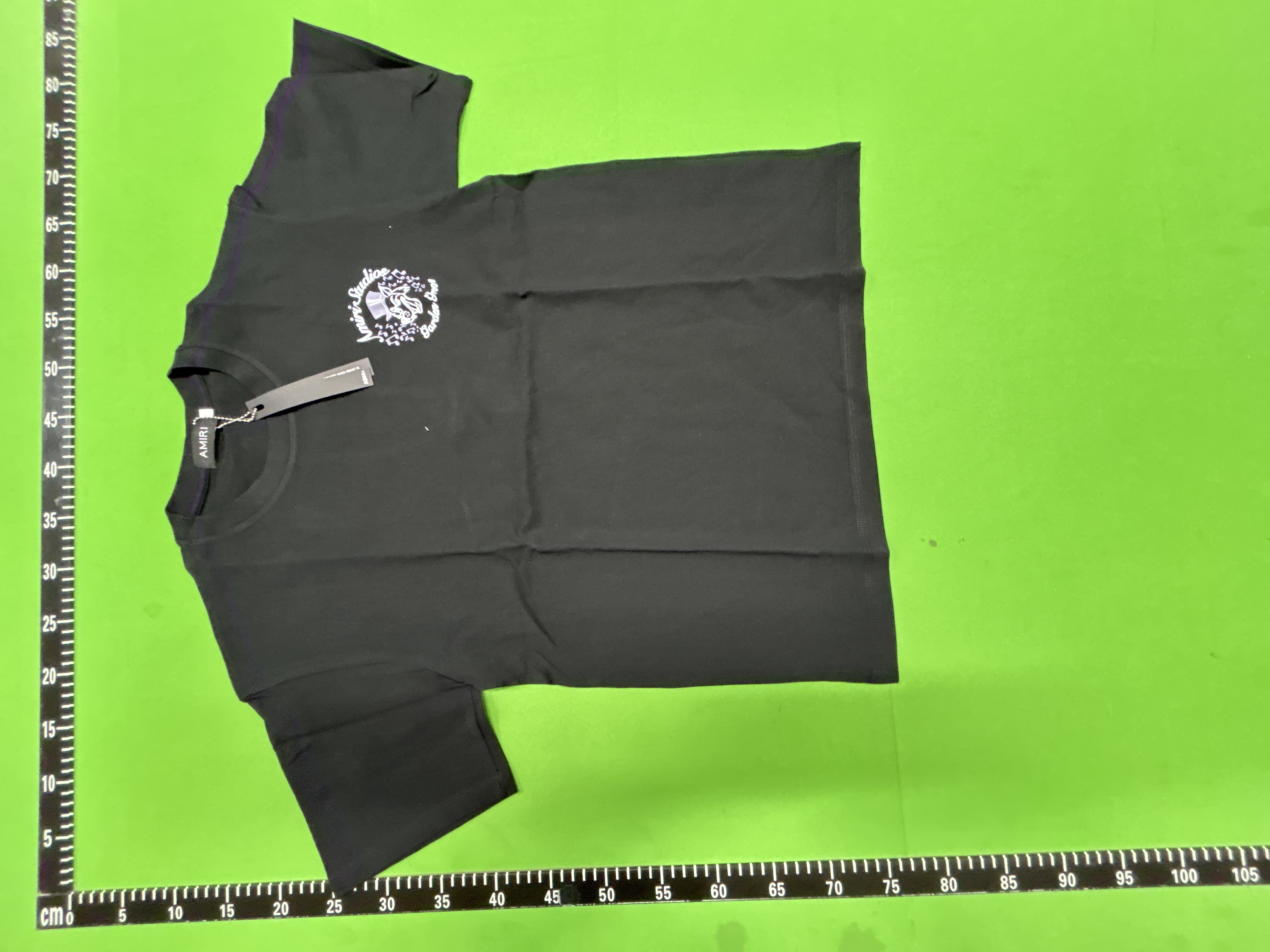 Foto QC 7 de AMIRI The Webster T-shirt Palm Springs Bones Black