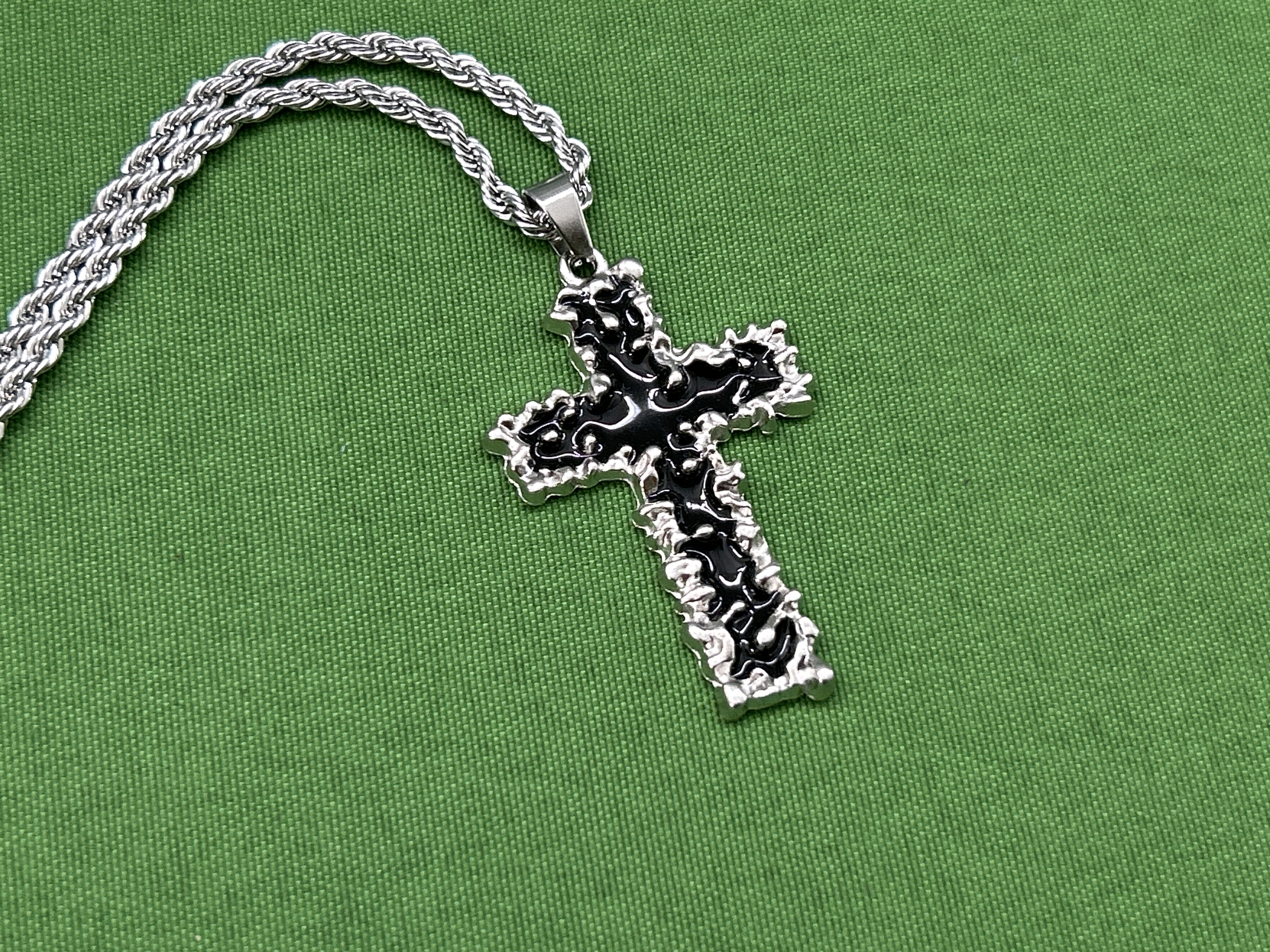 Foto QC 5 de Other Cross Necklace Alloy Silver