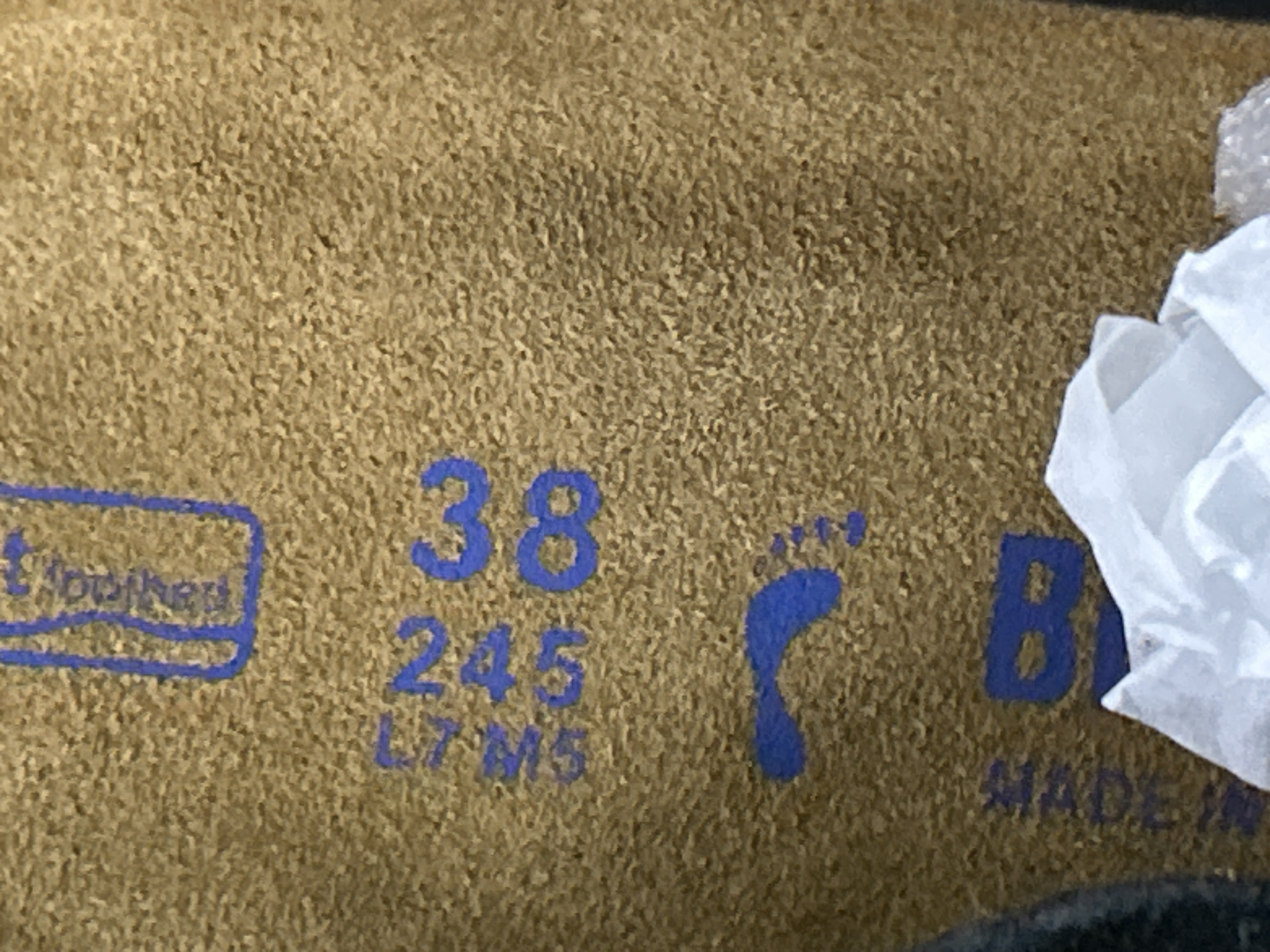 Foto QC 7 de Chrome Hearts x Birkenstock Boston Suede Black