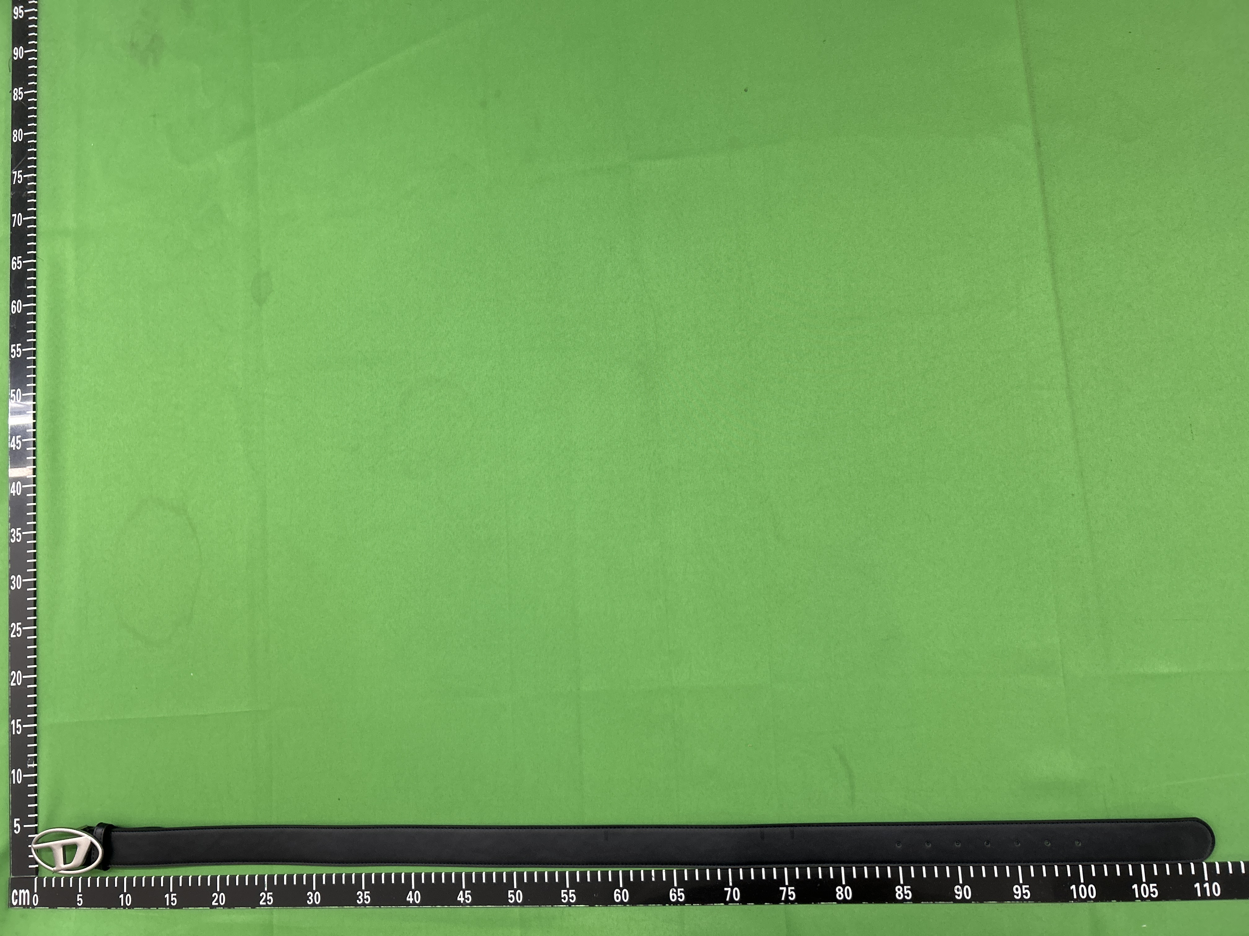 Foto QC 5 de Diesel B-1DR Oval D Logo Belt Black