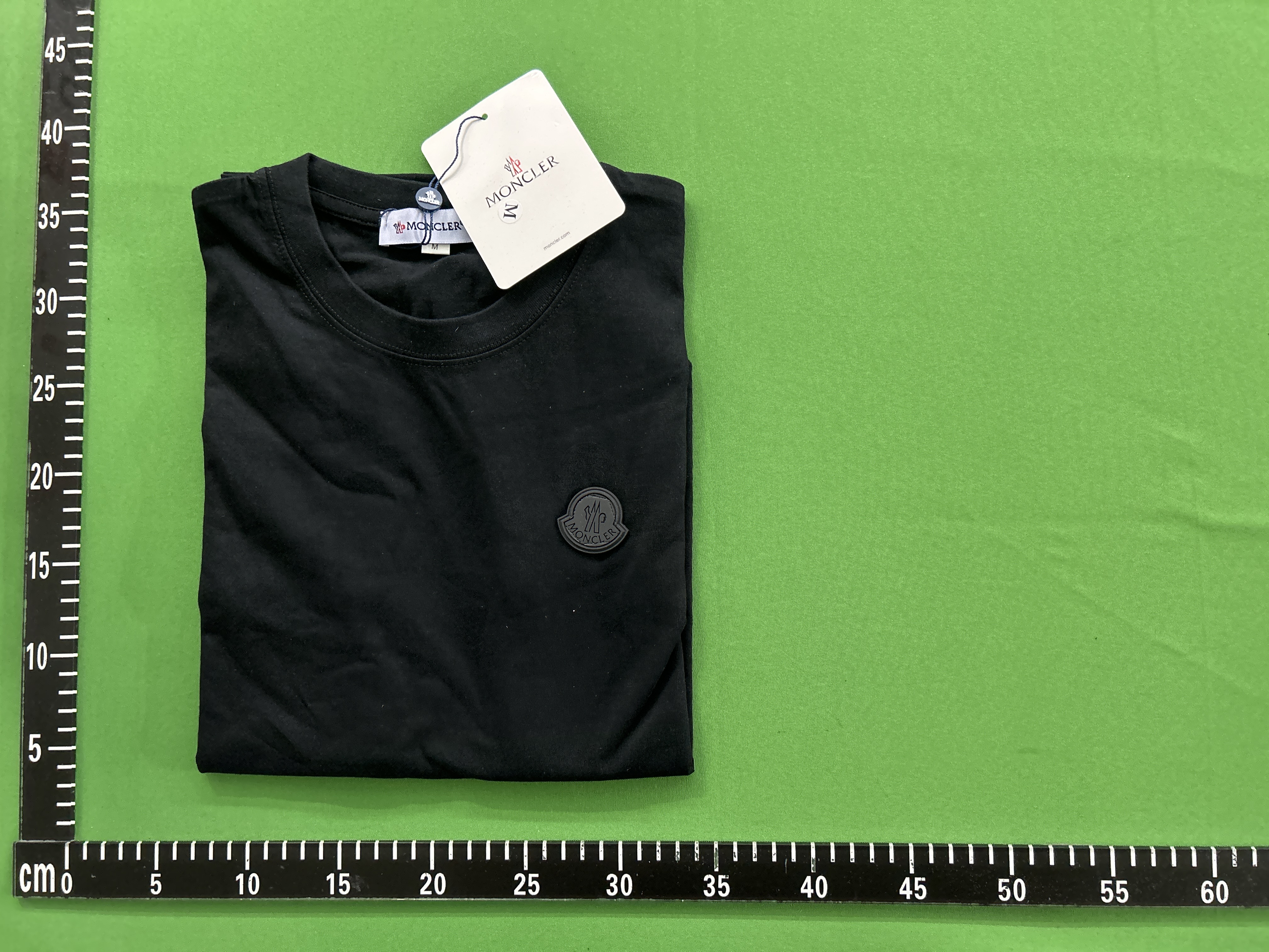 Foto QC 1 de Moncler T-shirt Logo Graphic Black