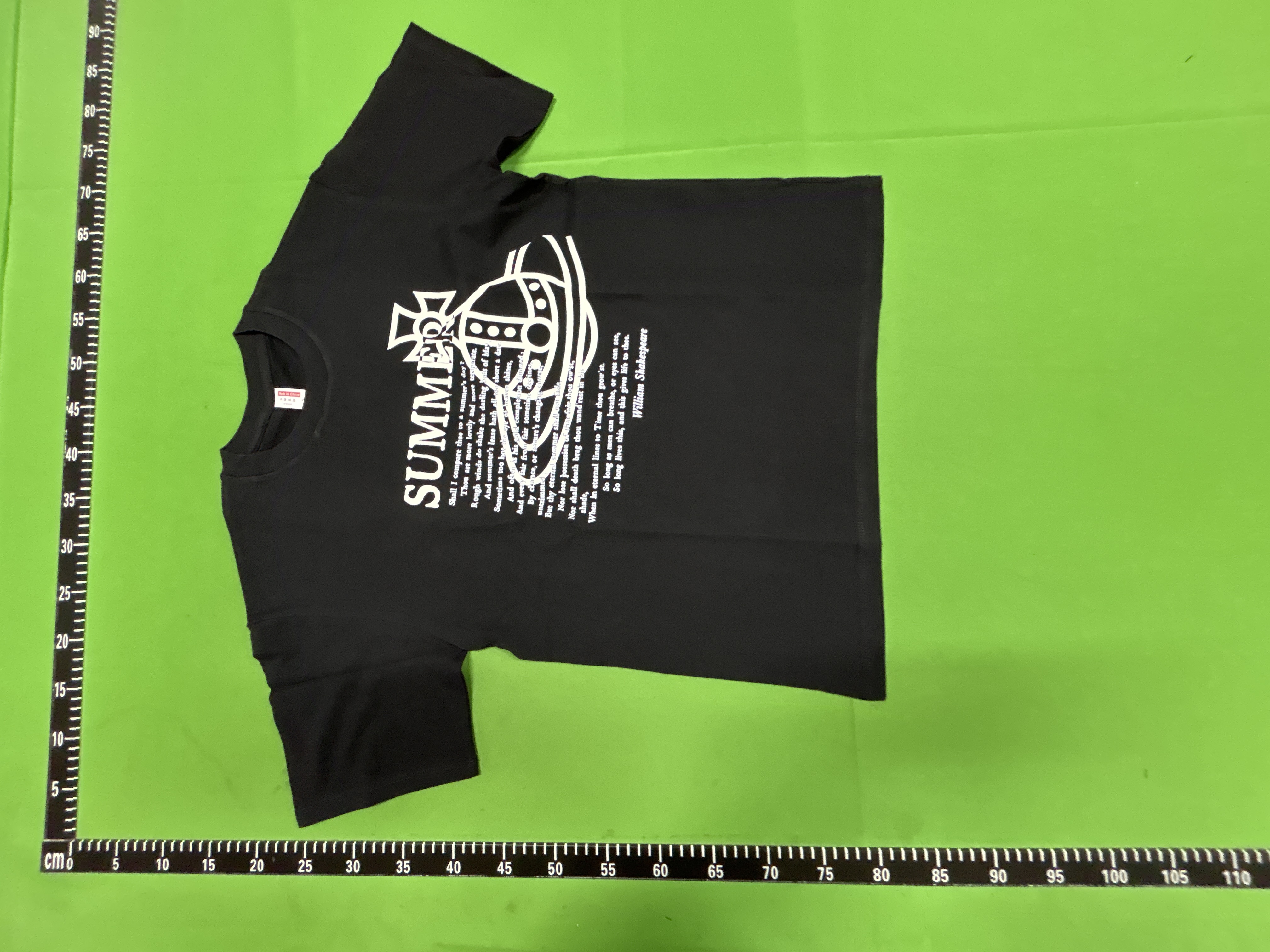 Foto QC 8 de Vivienne Westwood T-shirt Shakespeare Orb Black