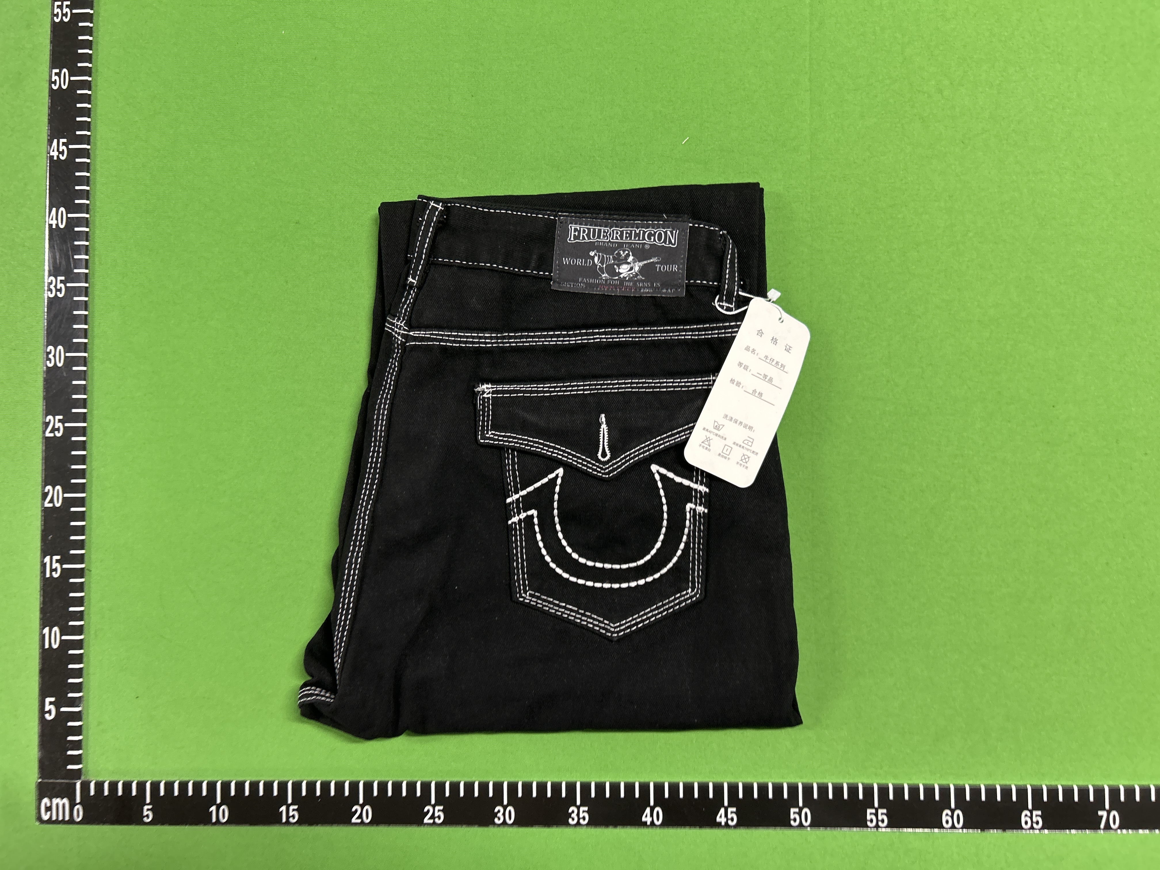 Foto QC 5 de Other Jeans Thick Stitch Straight Black