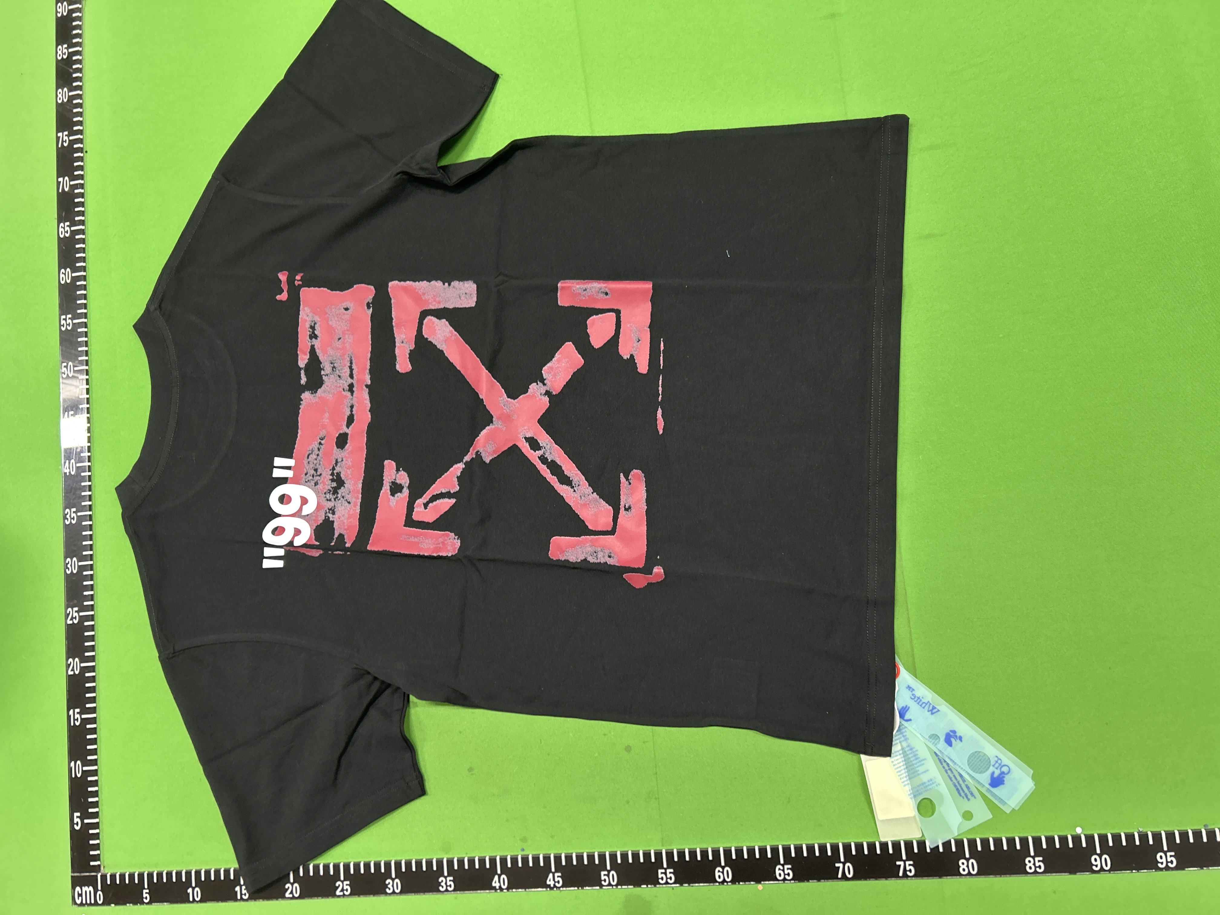 Foto QC 7 de Palm Angels Back Logo T-shirt Black