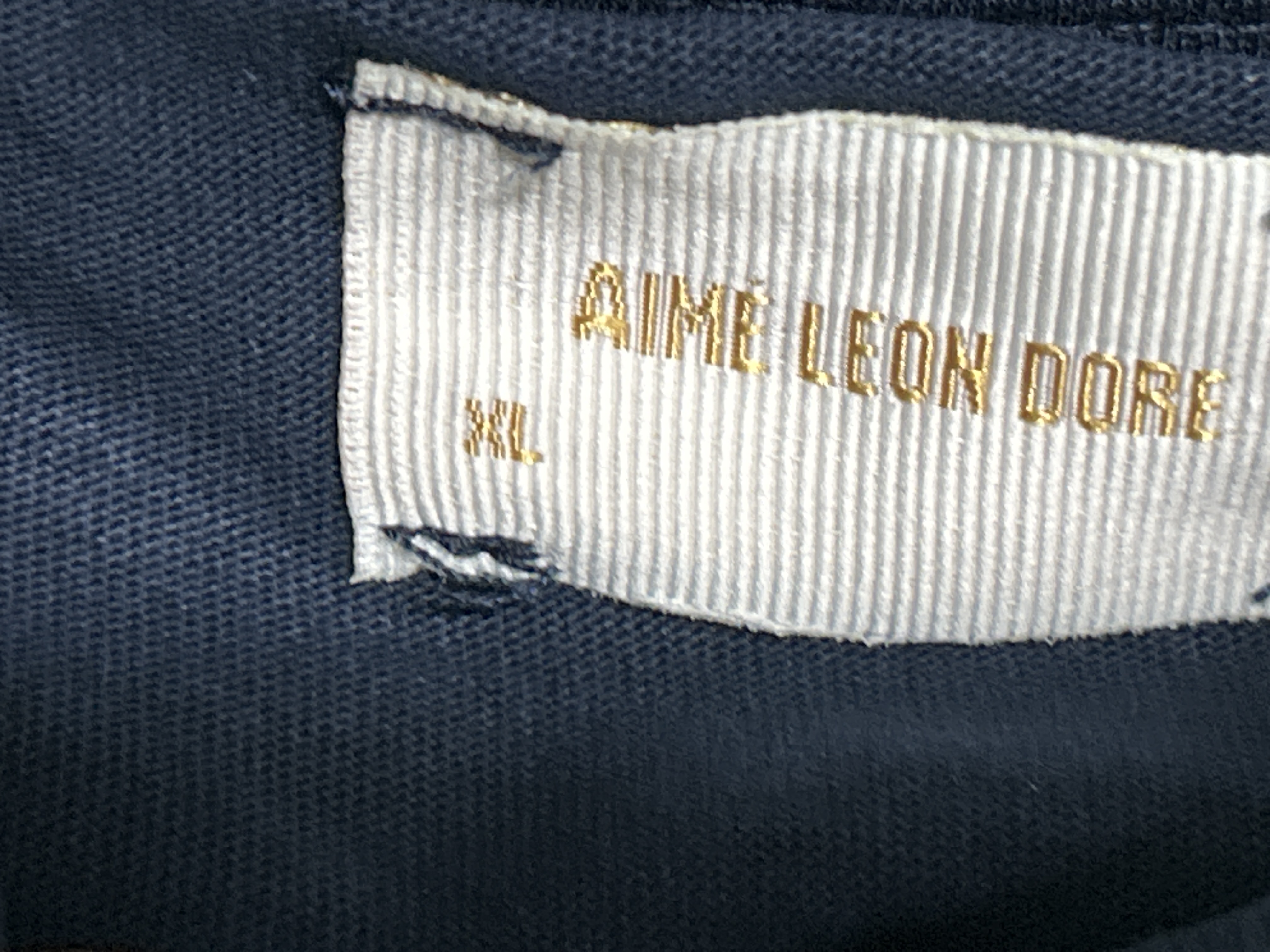 Foto QC 3 de Aime Leon Dore T-shirt World's Borough Black