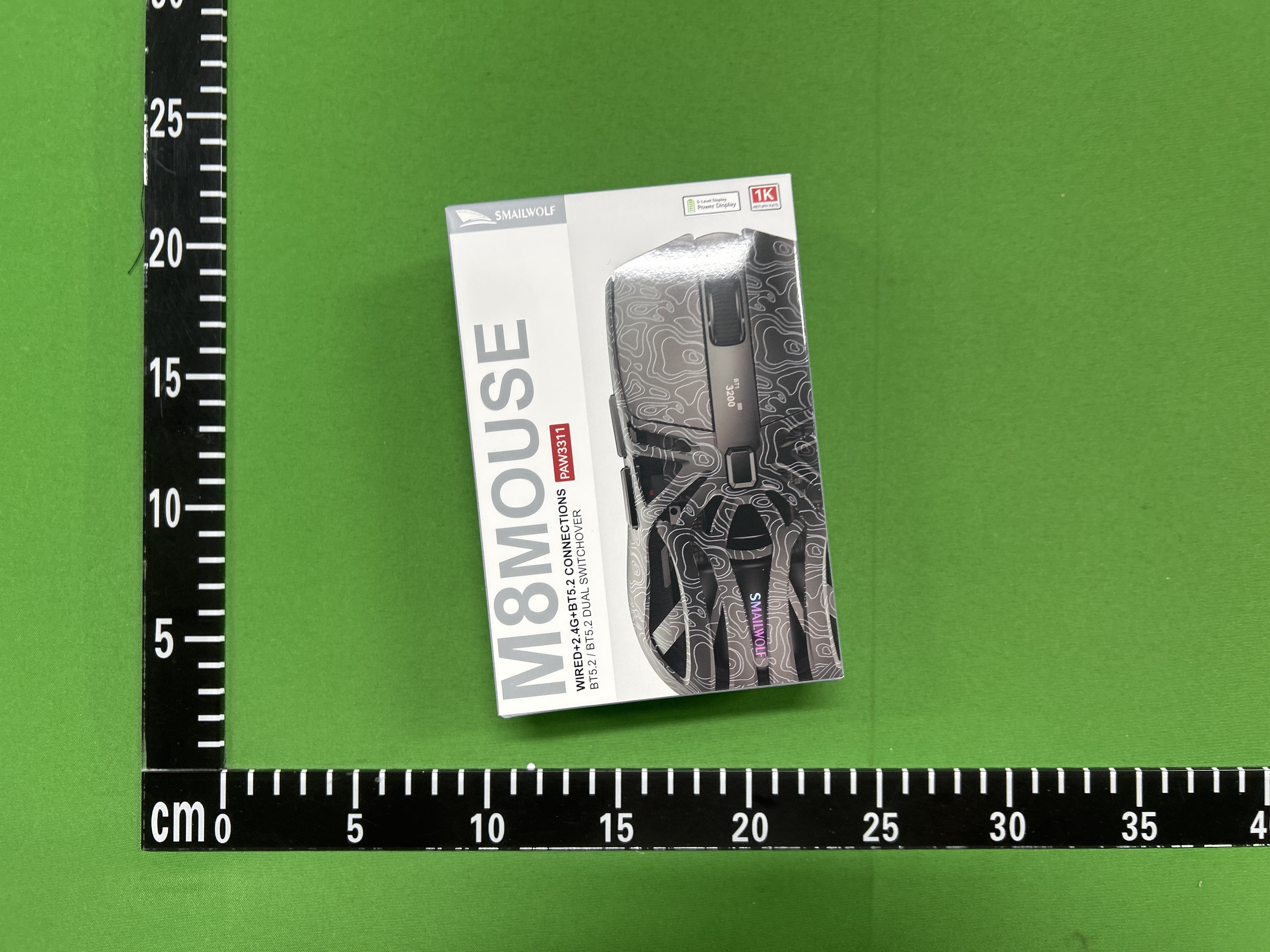 Foto QC 1 de Smailwolf M8 Wireless Gaming Mouse for PC Black