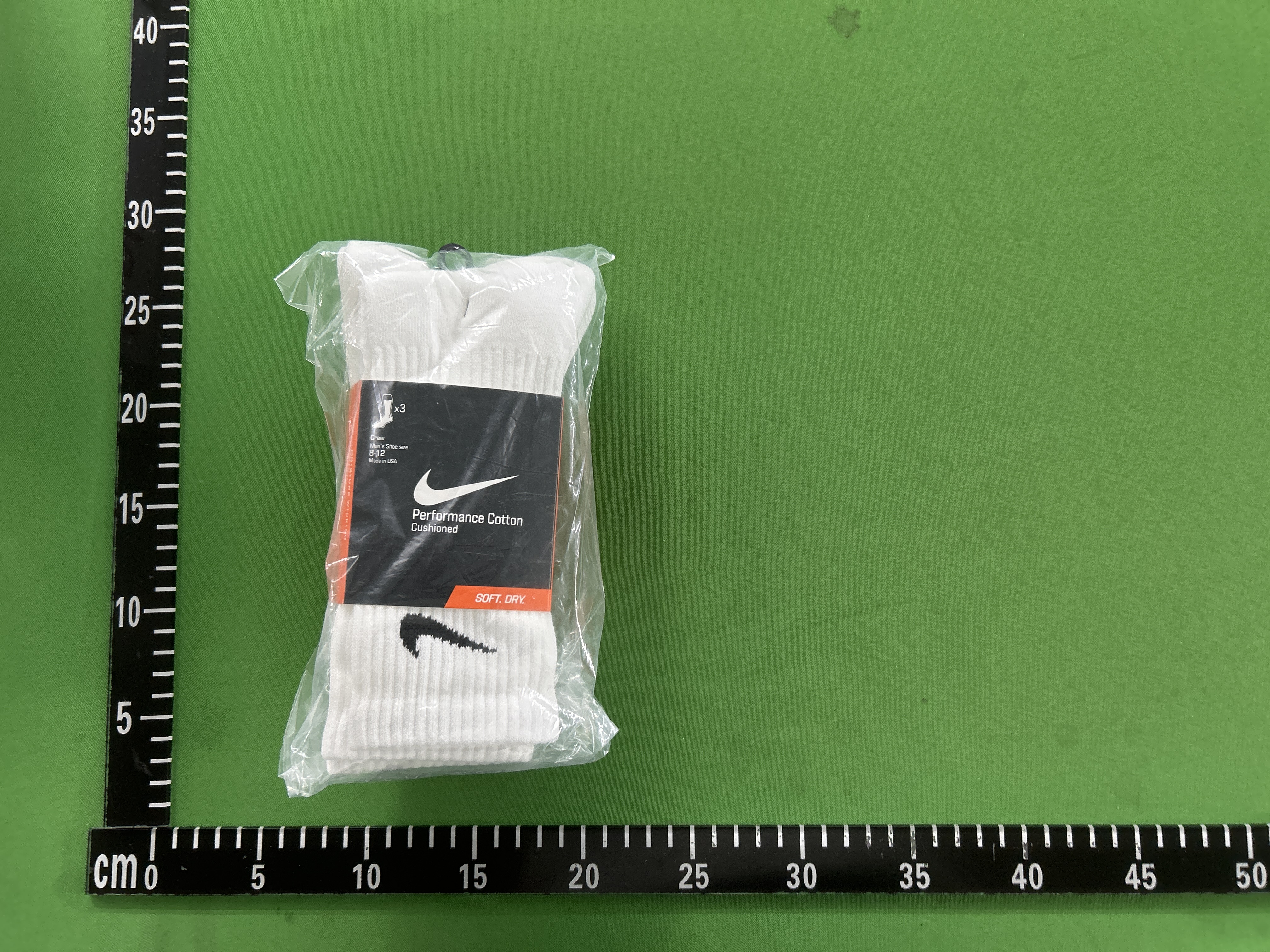 Foto QC 7 de Nike Performance Crew Socks Cushioned White