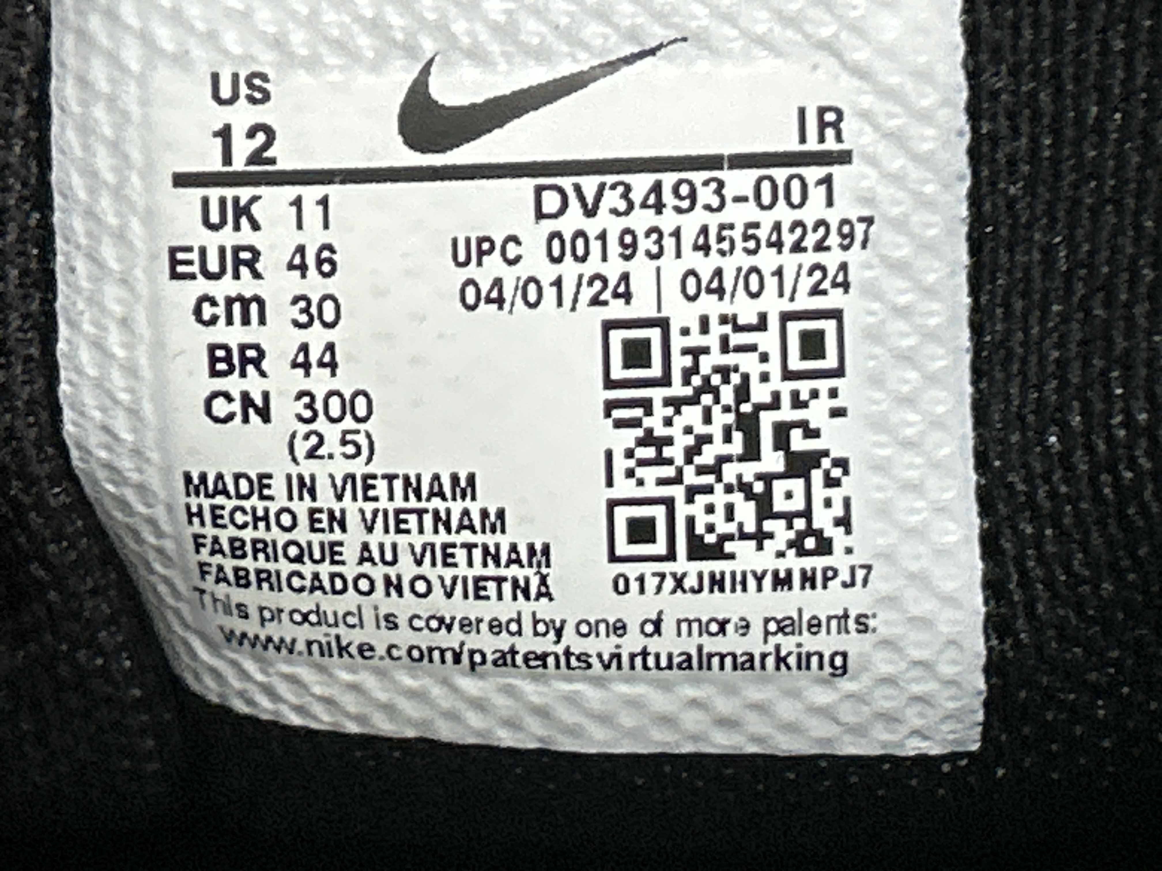Foto QC 7 de Nike Air Max Plus Black White Gradient DM0032-003