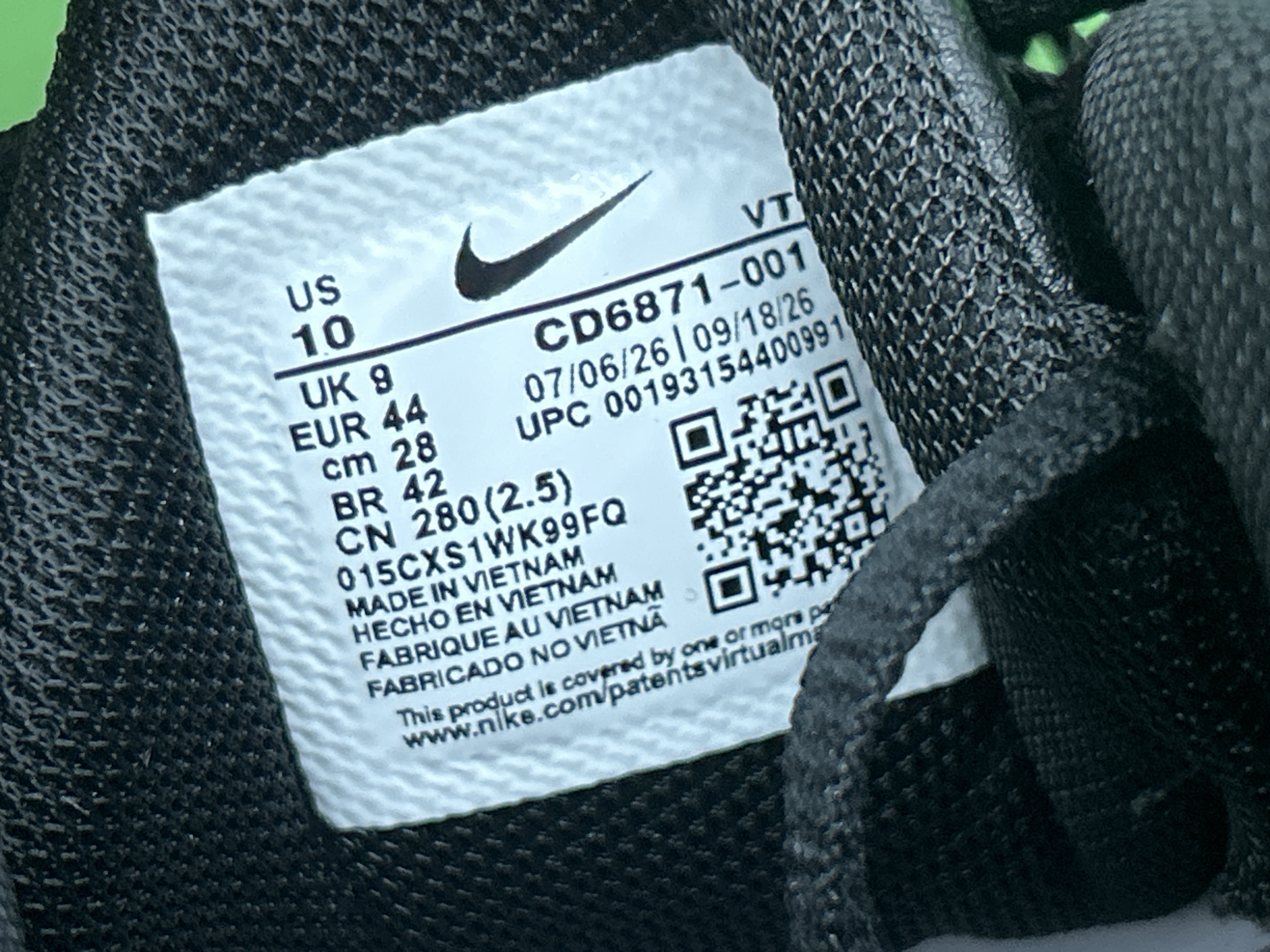Foto QC 5 de Nike Air Max Plus 3 Retro Triple Black CJ9684-002