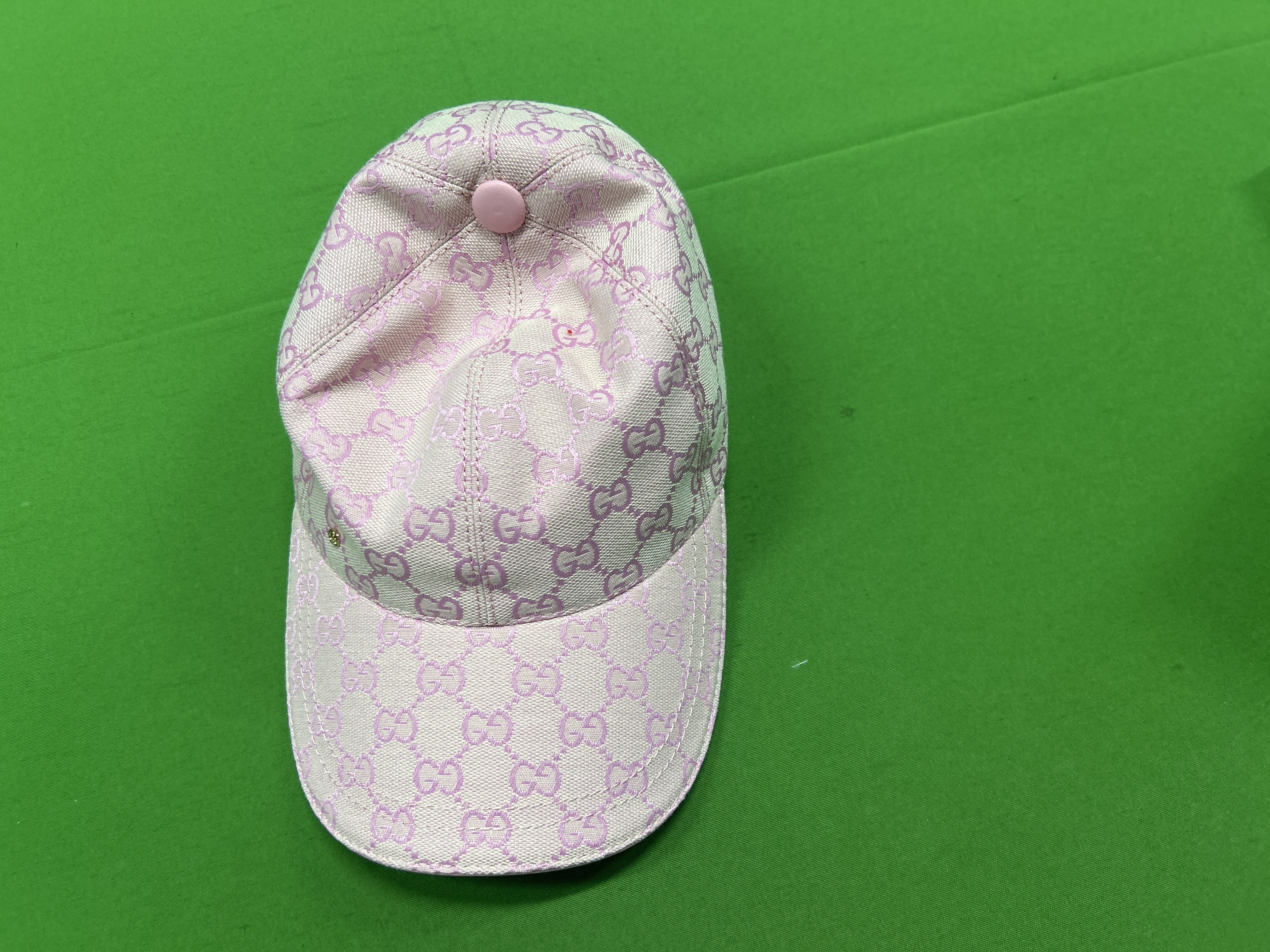 Foto QC 1 de Gucci Original GG Canvas Cap Pink