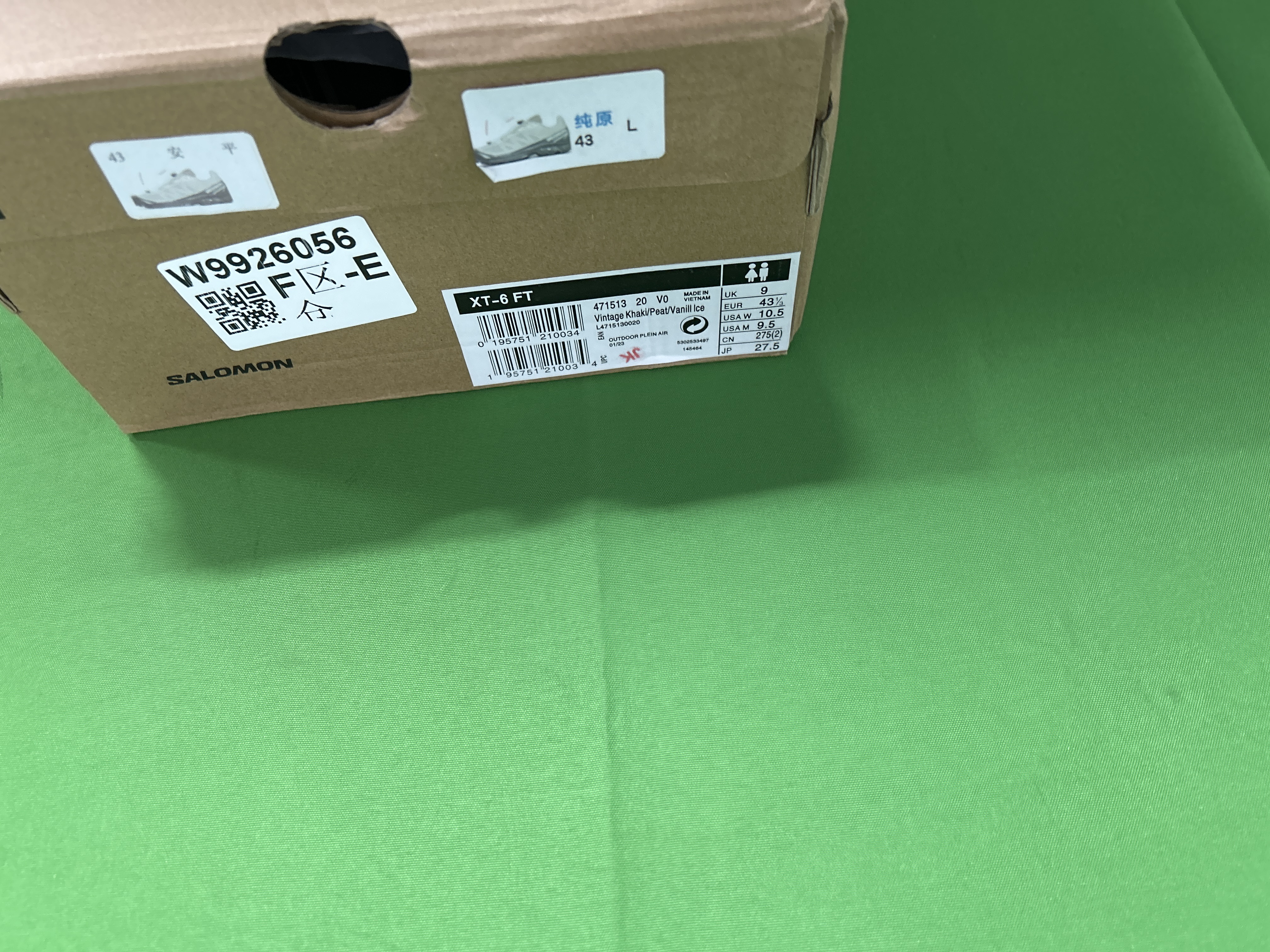 Foto QC 1 de Salomon XT-6 Advanced Wren Kangaroo Vanilla Ice L41395000