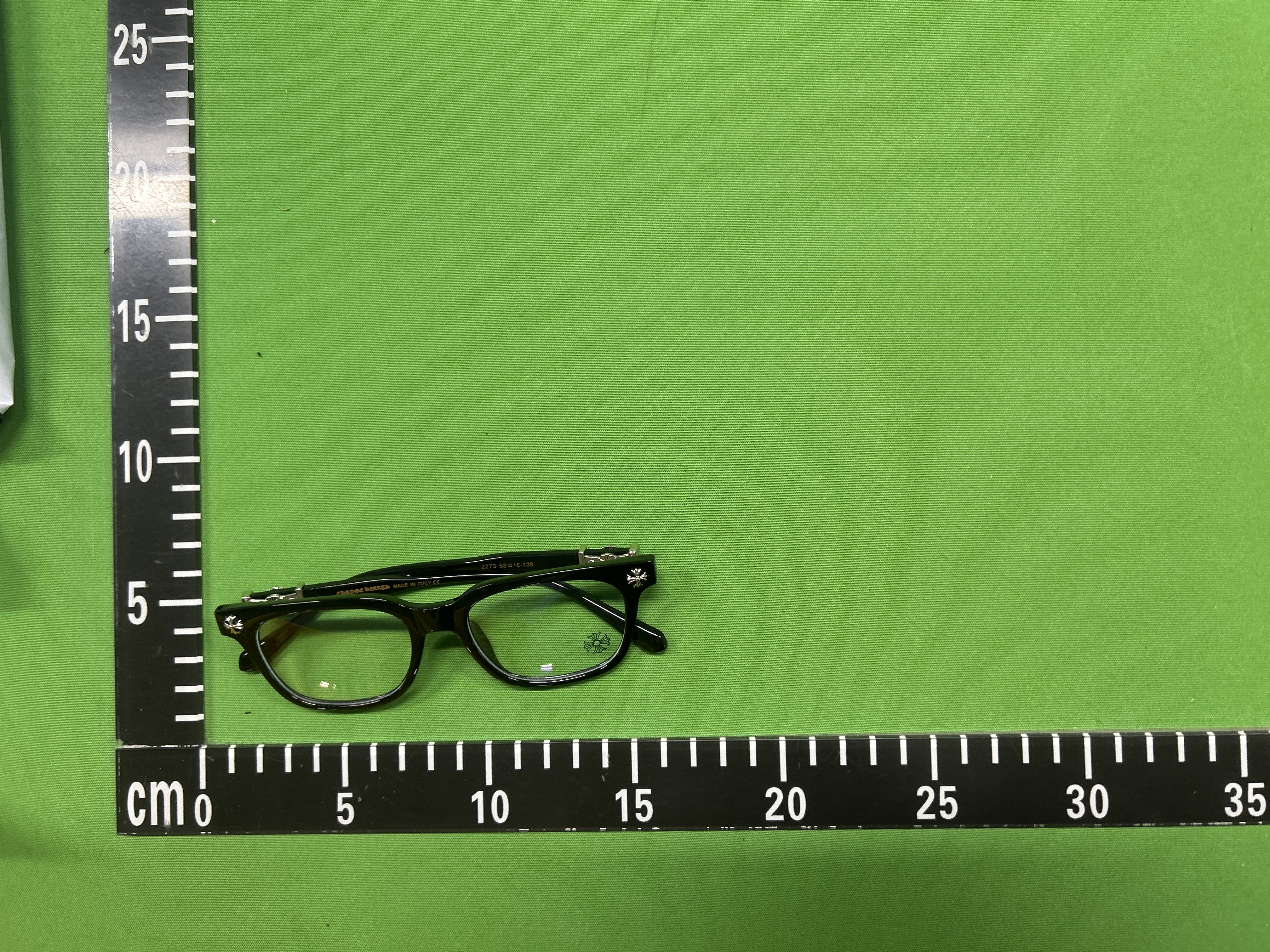 Foto QC 5 de Chrome Hearts Square-Frame Acetate Optical Clear (6073)
