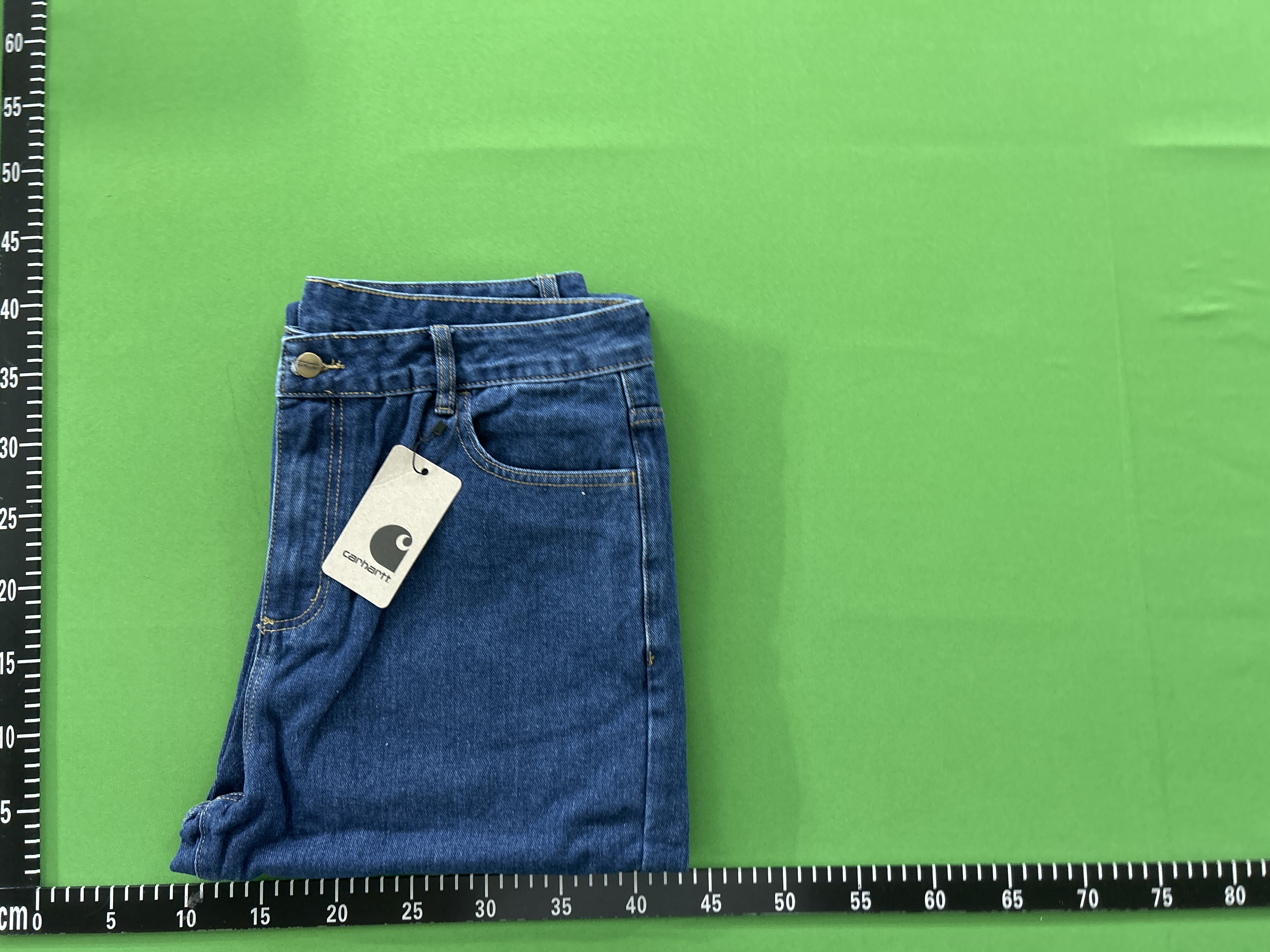 Foto QC 5 de Carhartt Jeans Loose Straight Dark Blue Washed