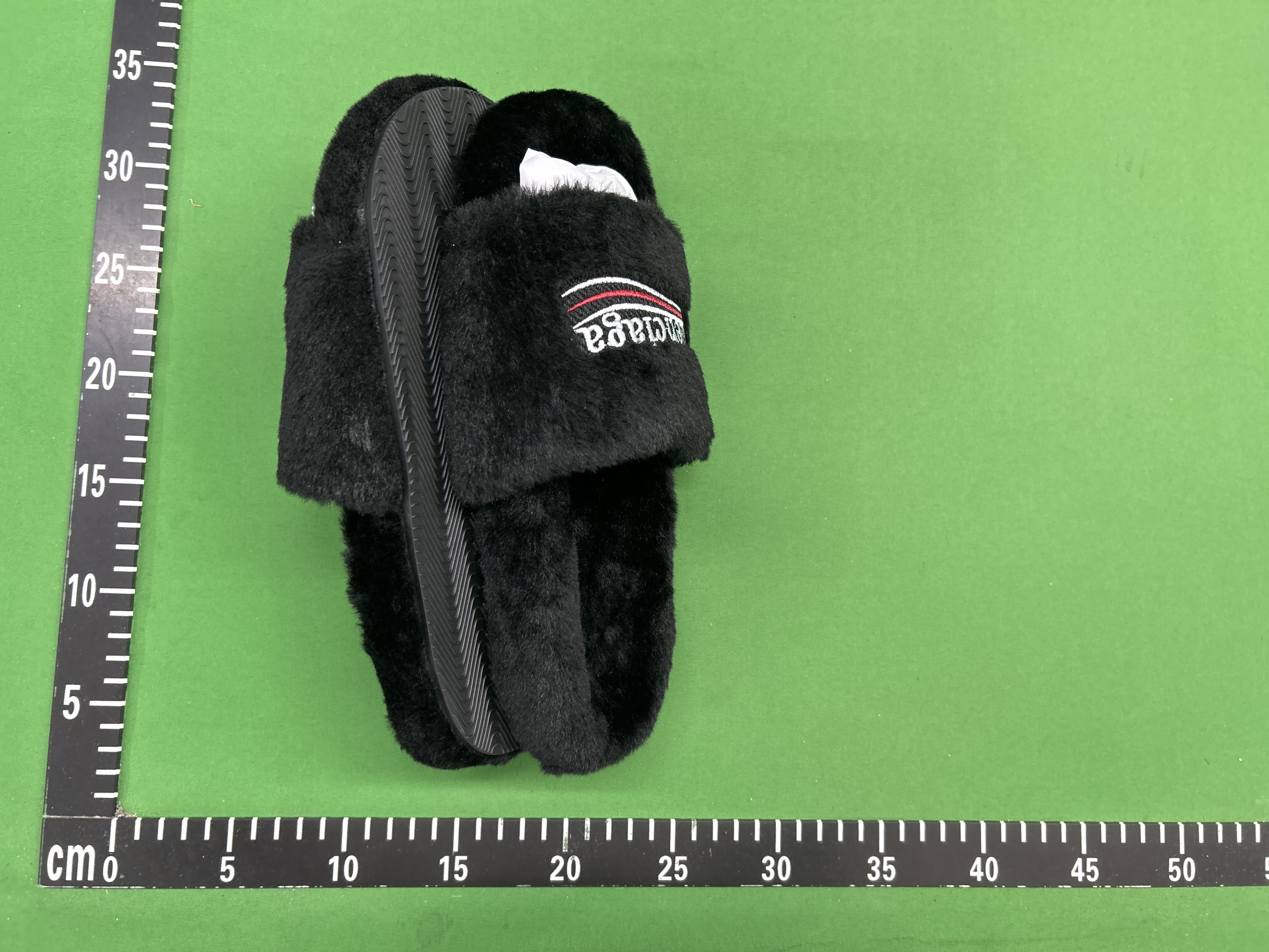 Foto QC 5 de Balenciaga Furry Slide Shearling Political Campaign Leopard
