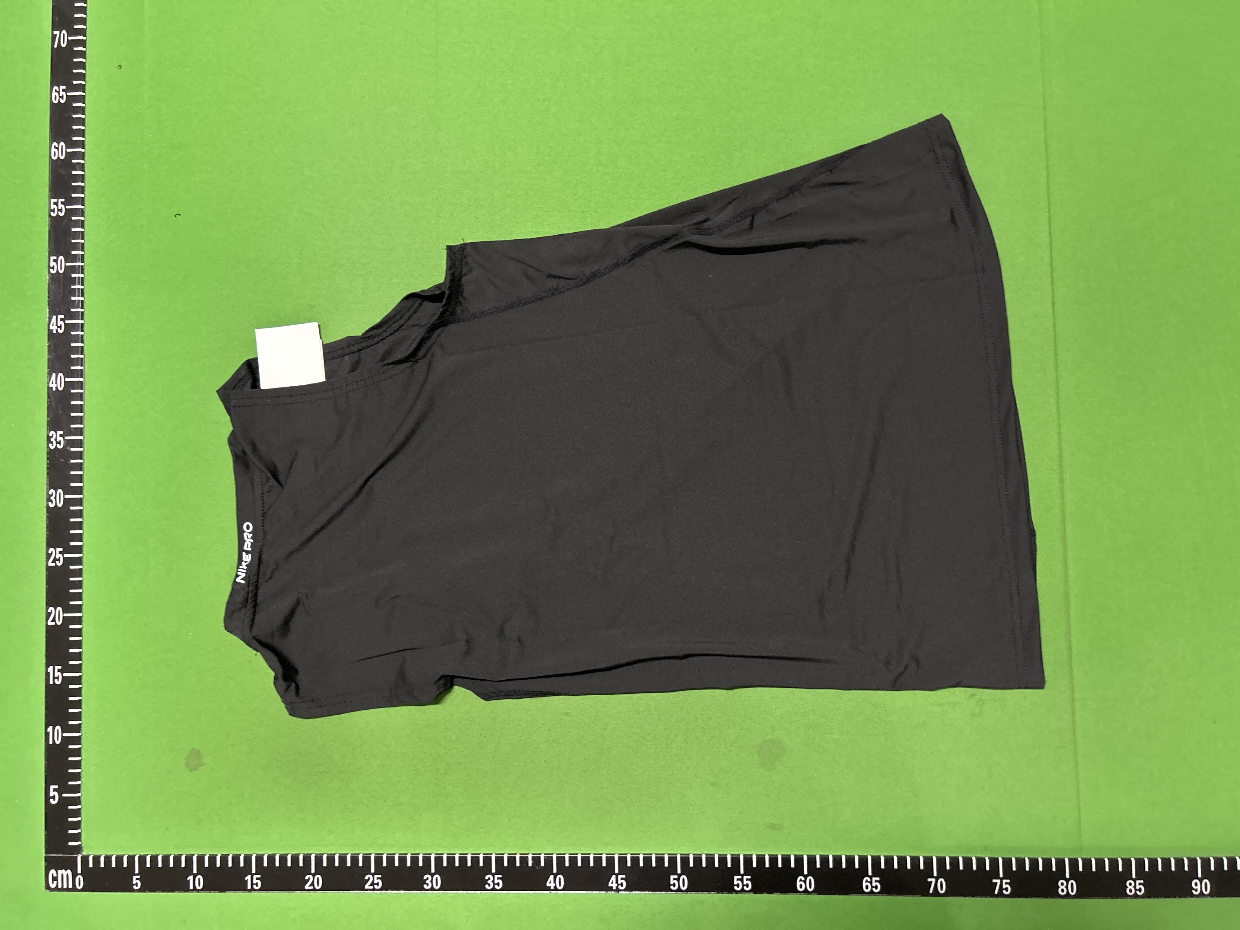 Foto QC 8 de Nike T-shirt Swoosh Logo Contrast Stitching Black