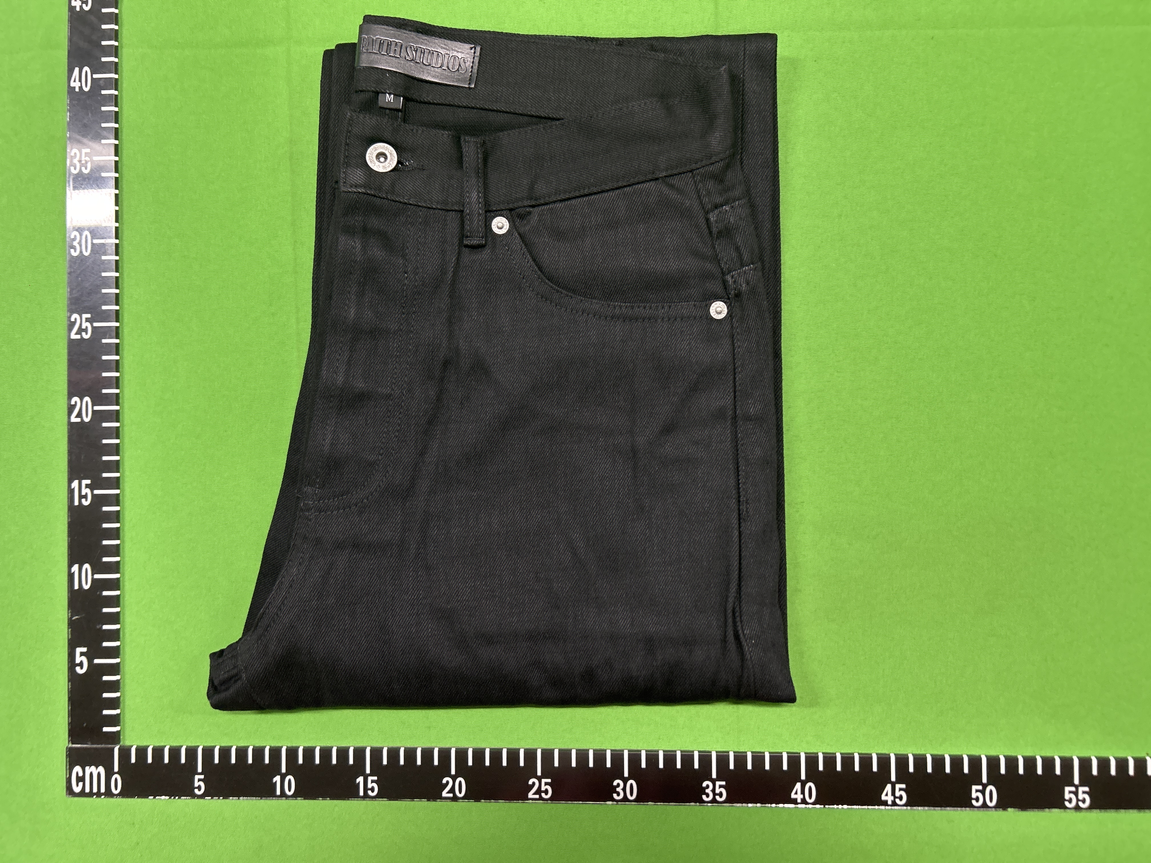 Foto QC 1 de No Faith Jeans Selvedge Bootcut Black