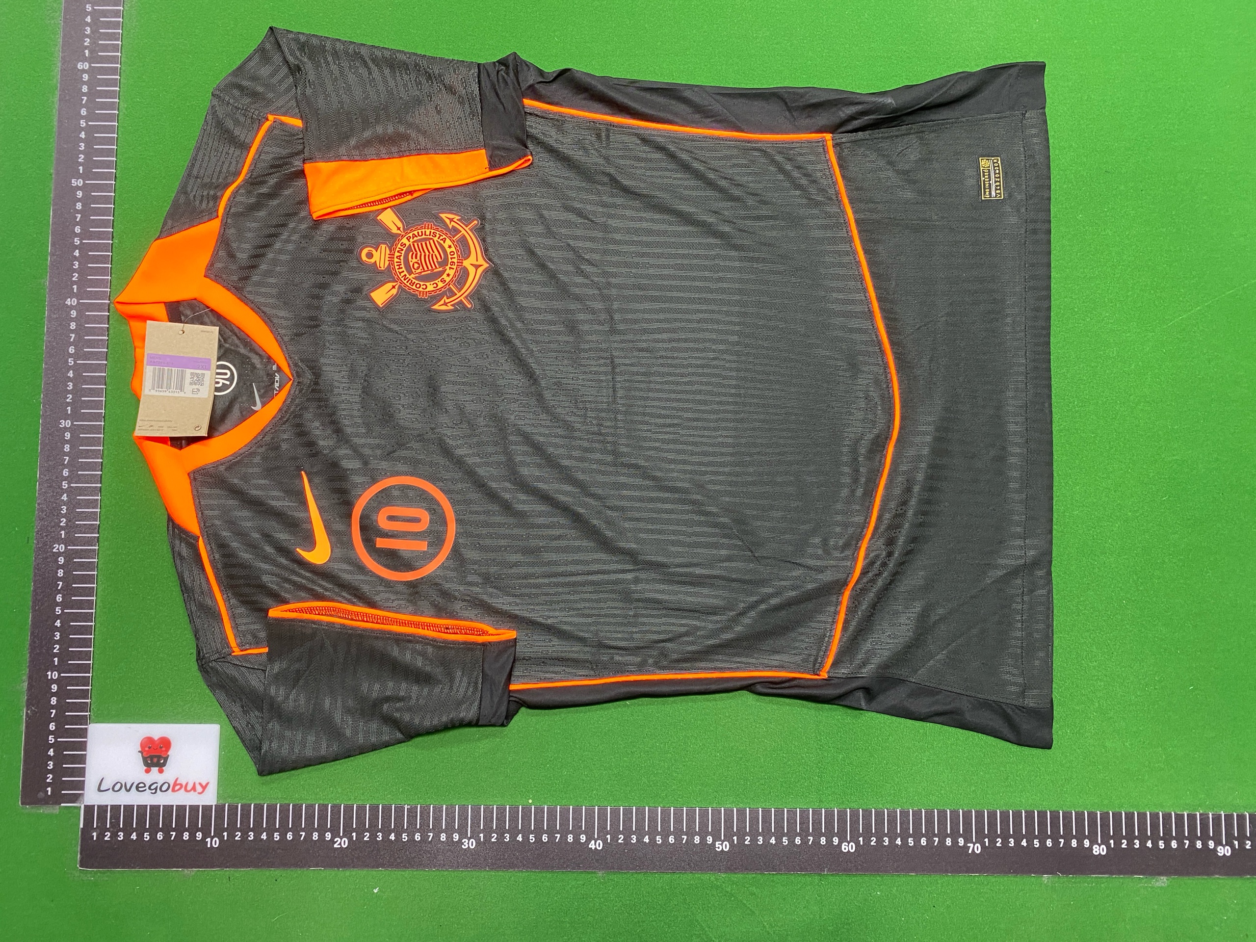 Foto QC 4 de Nike x Corinthians 2014/15 Away Jersey Black