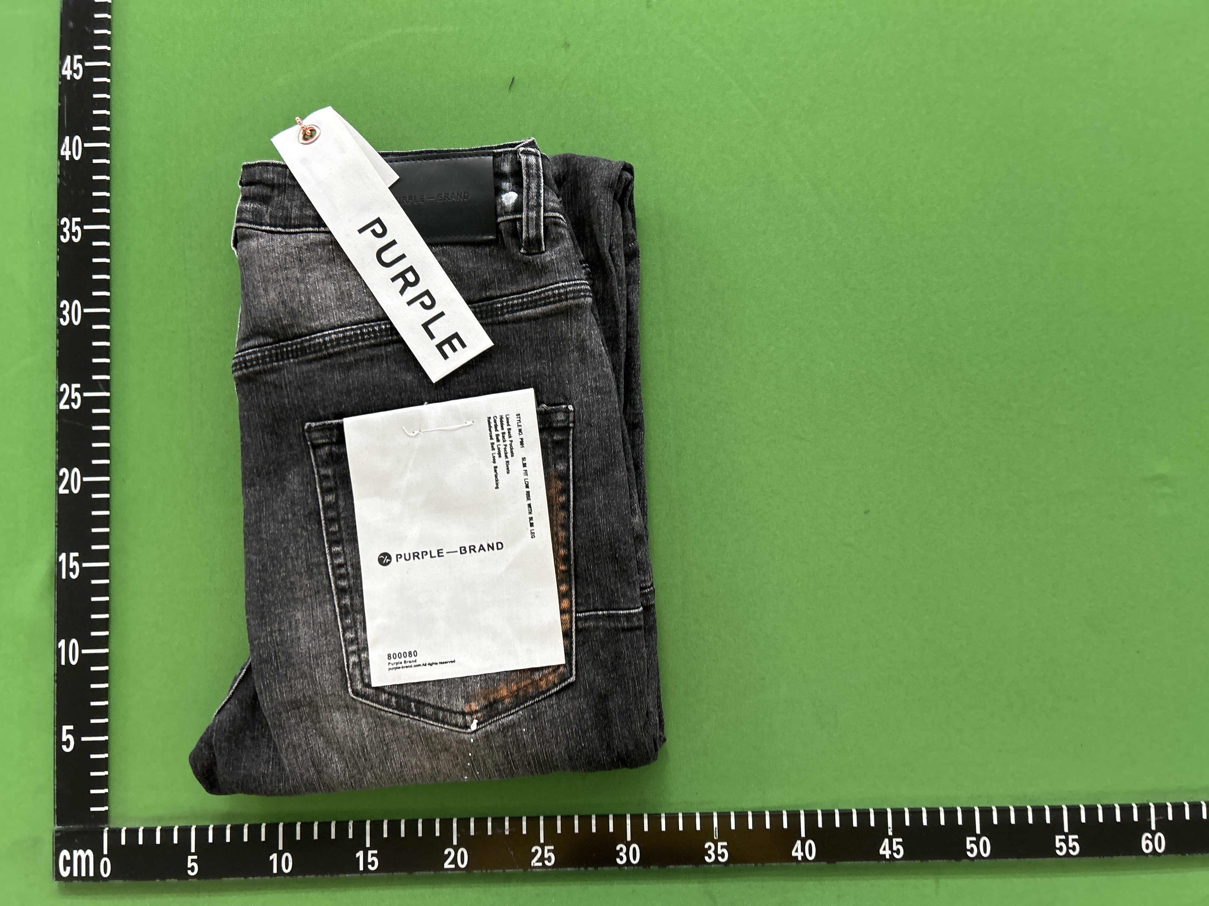 Foto QC 1 de Purple Brand Jeans Distressed Slim Blue