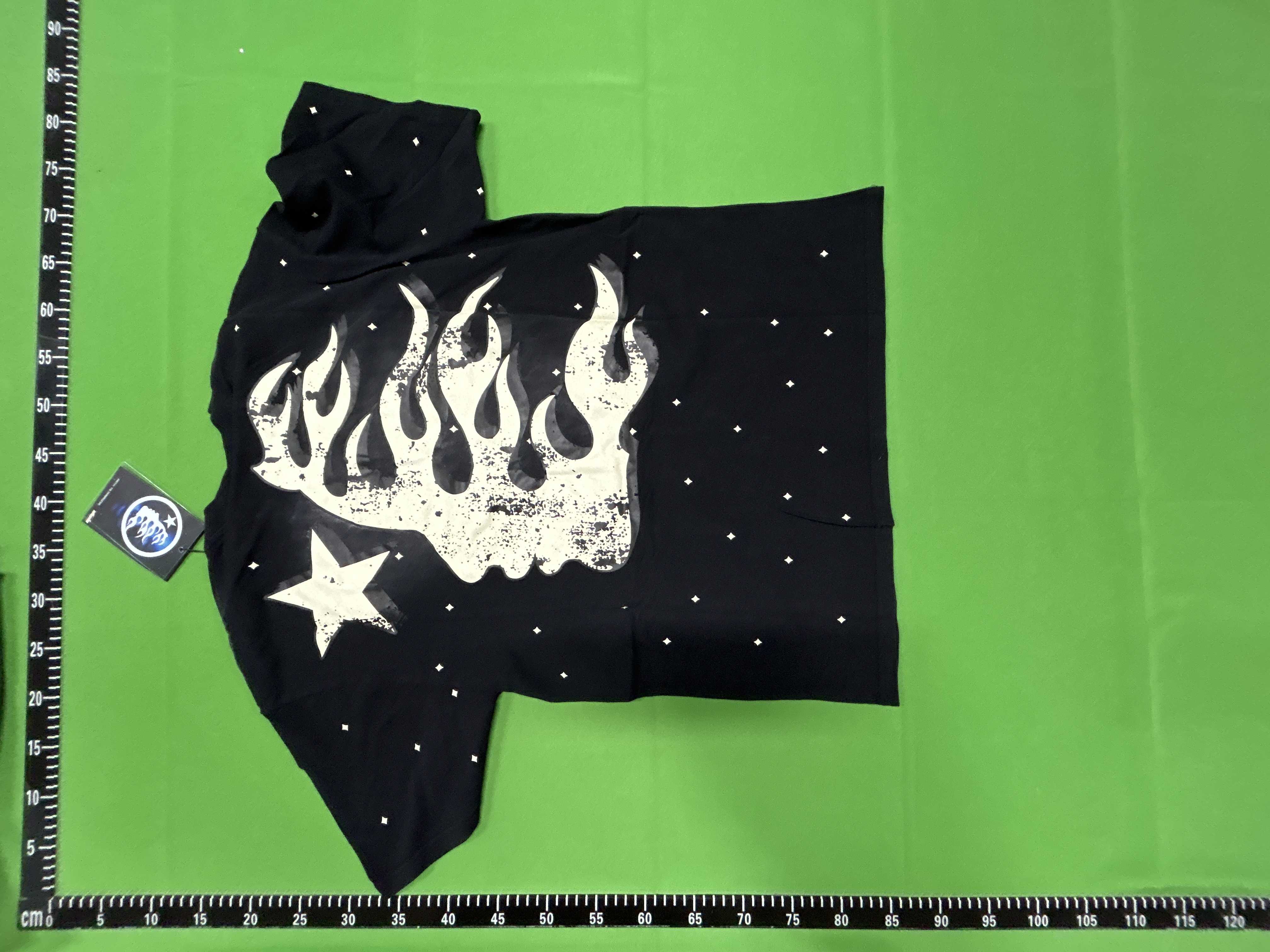Foto QC 8 de Hellstar T-shirt Path to Paradise Flaring Face Black