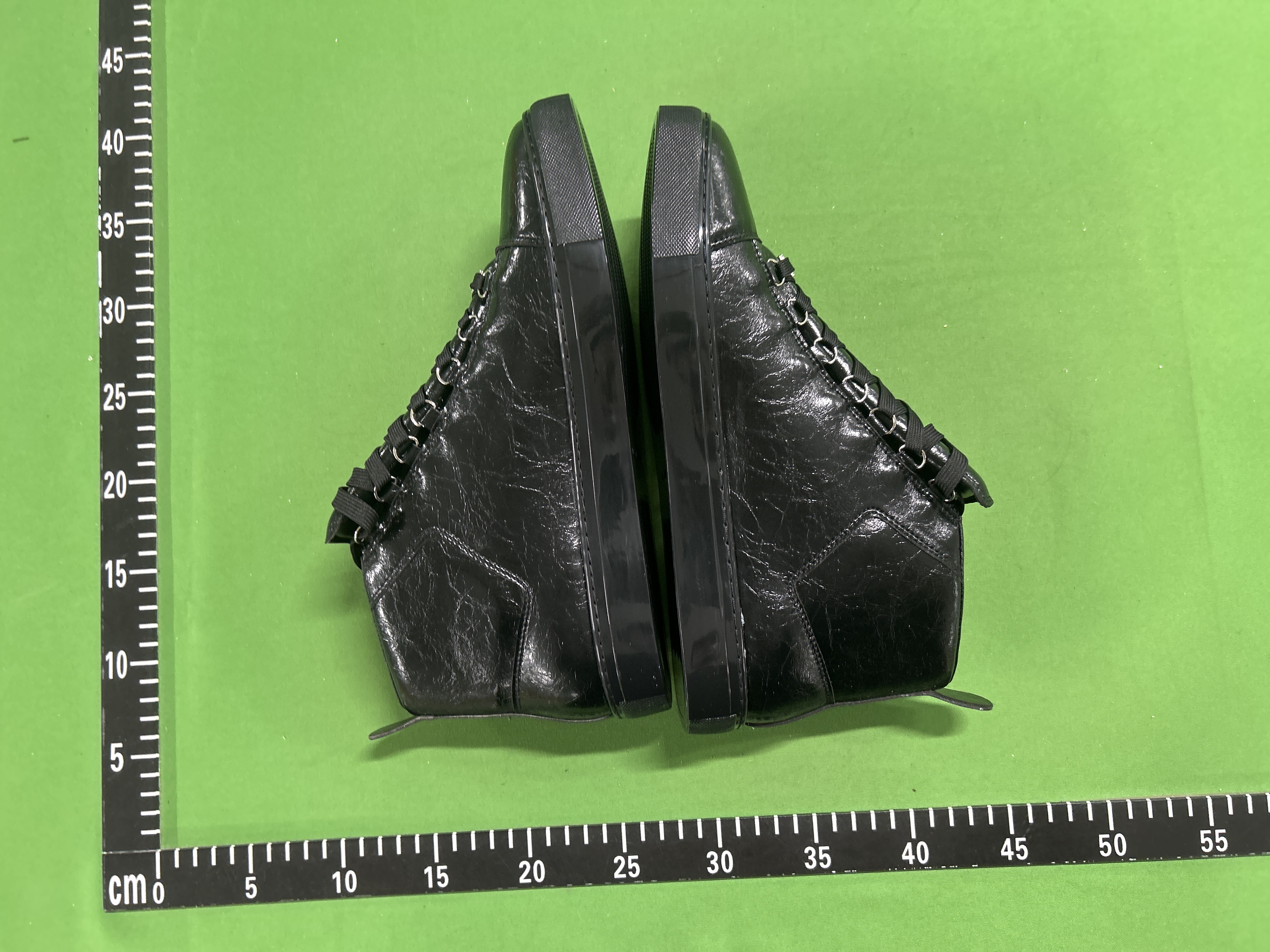 Foto QC 4 de Balenciaga Arena High Patent Leather Red Burgundy Gradient