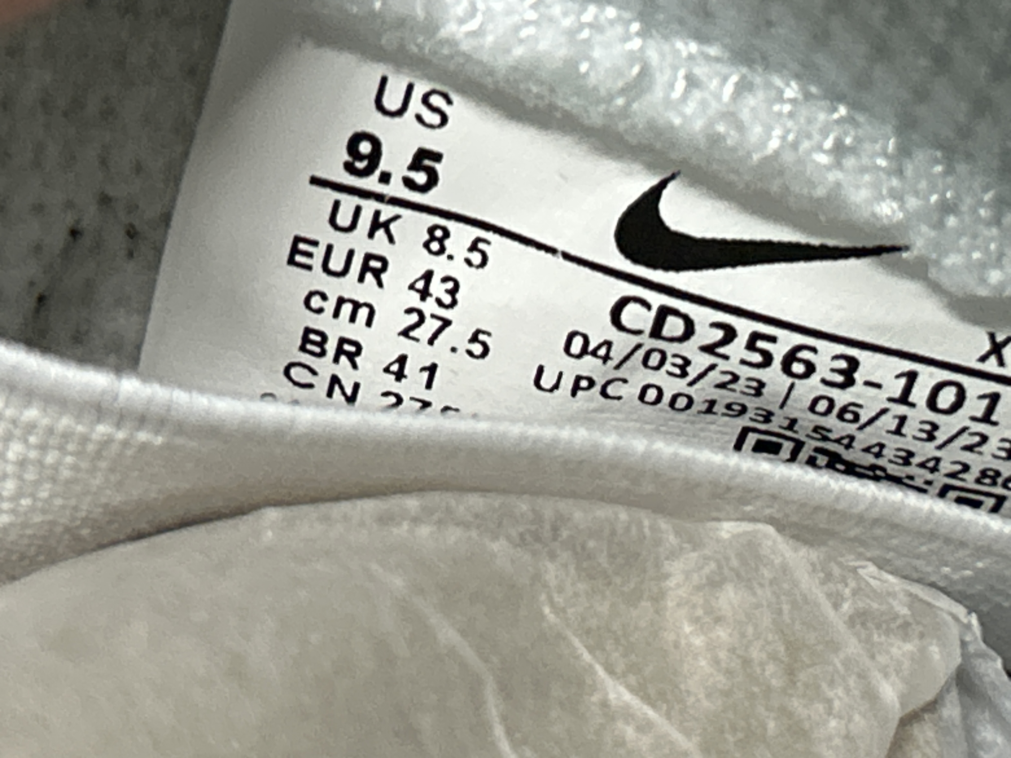 Foto QC 8 de Nike Dunk Low Panda DD1391-100