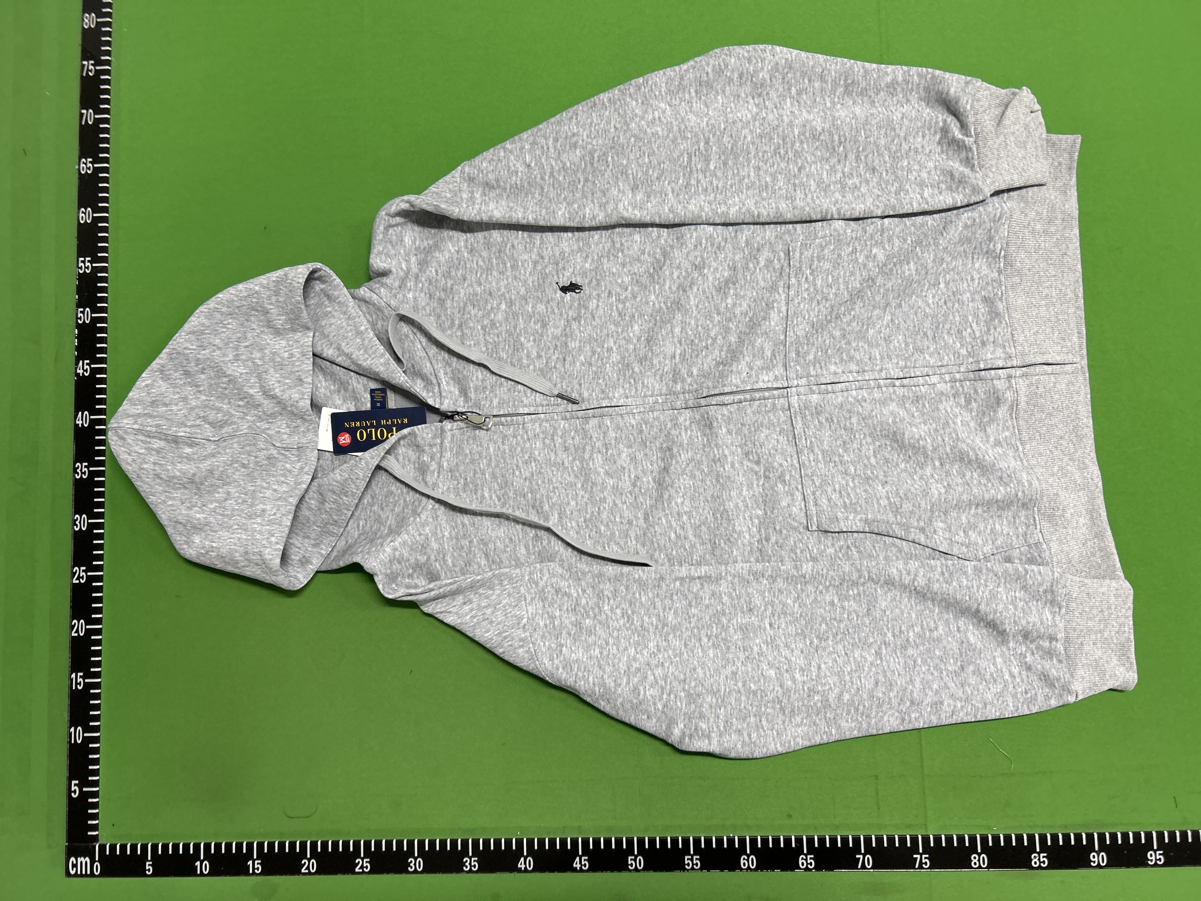 Foto QC 3 de Polo Ralph Lauren Zip Sweater Full Zip Hoodie Black