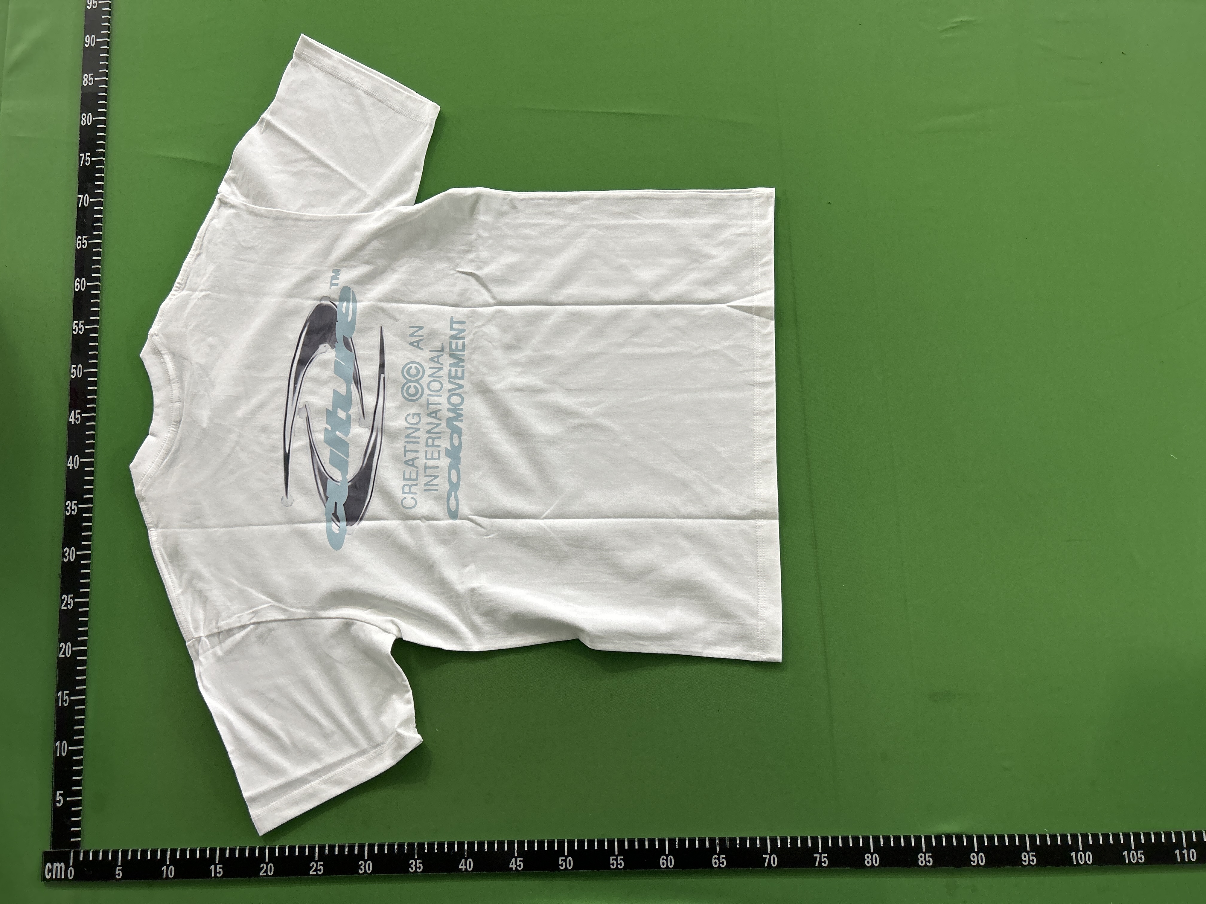 Foto QC 4 de Corteiz Women's Star Baby T-shirt Baby Blue
