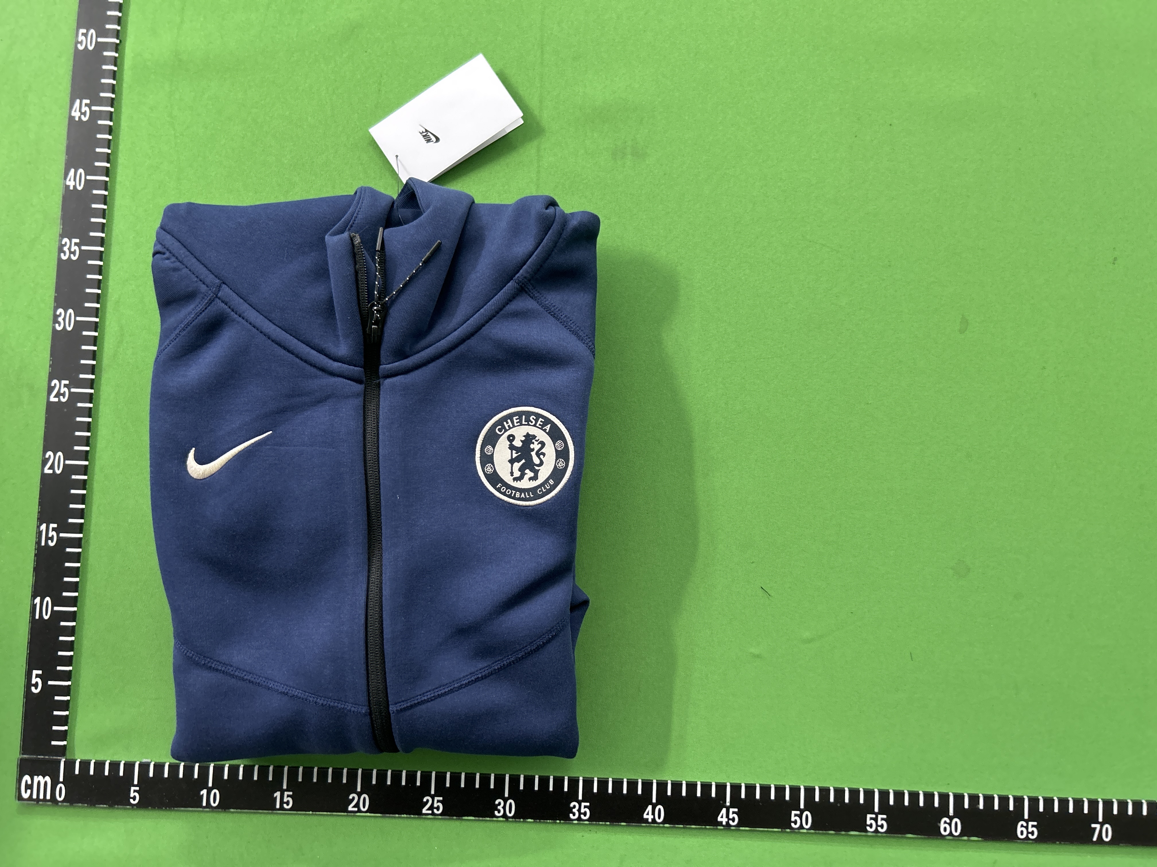 Foto QC 1 de Nike Chelsea FC Tech Fleece Hooded Jacket Full-Zip Blue