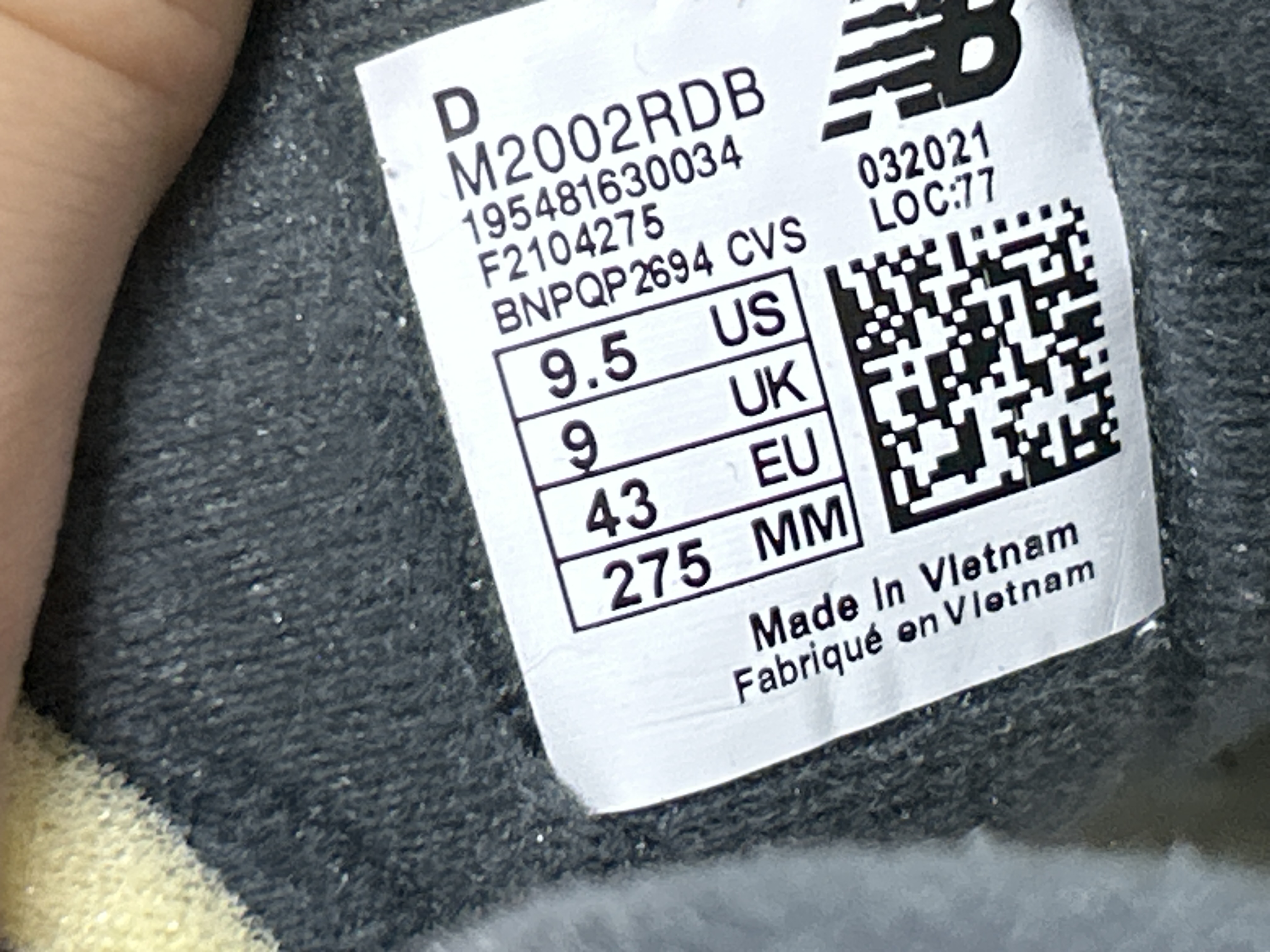 Foto QC 7 de New Balance 2002R Protection Pack Phantom M2002RDB