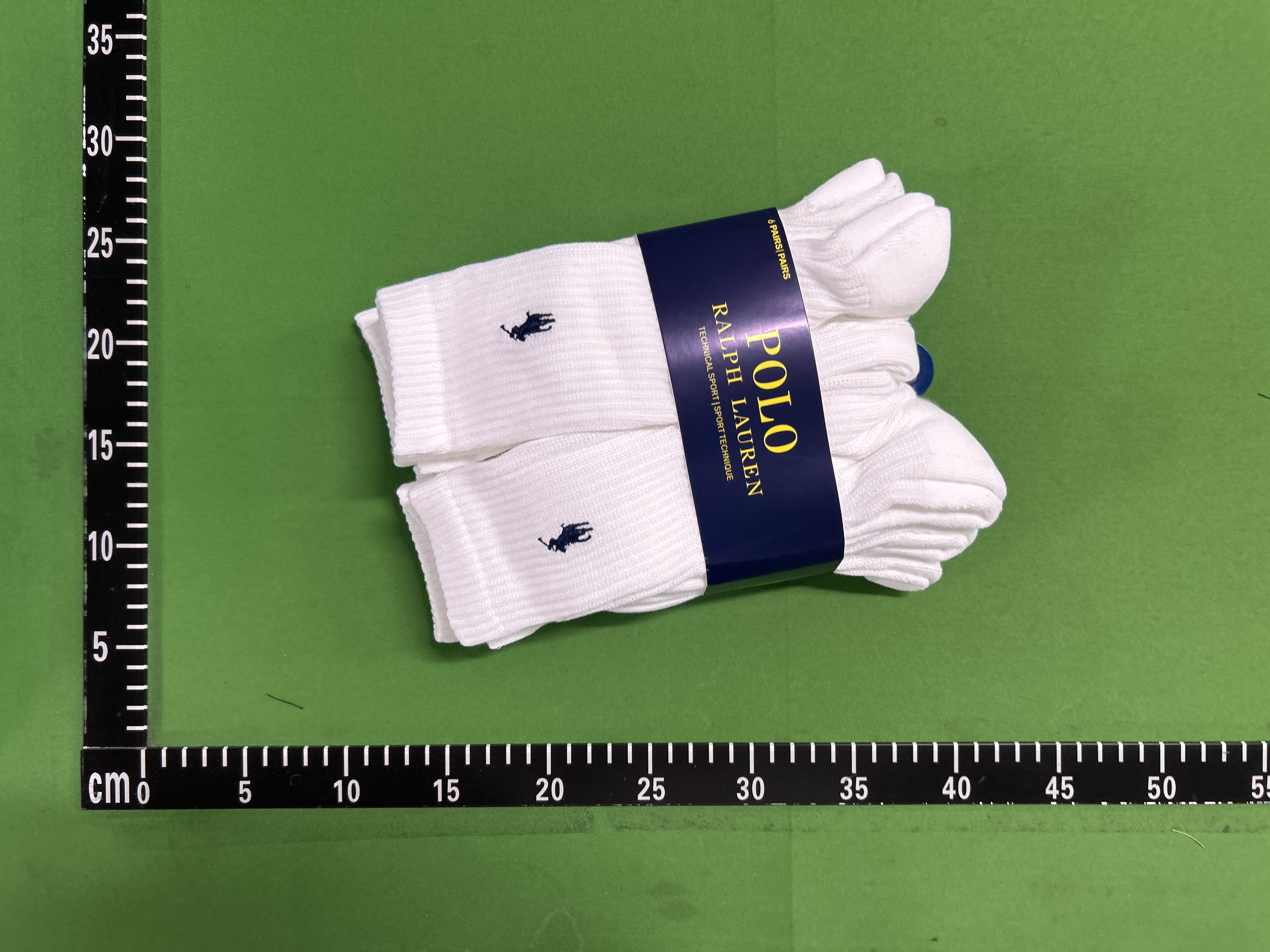 Foto QC 2 de Polo Ralph Lauren Polo Sport Crew Socks White
